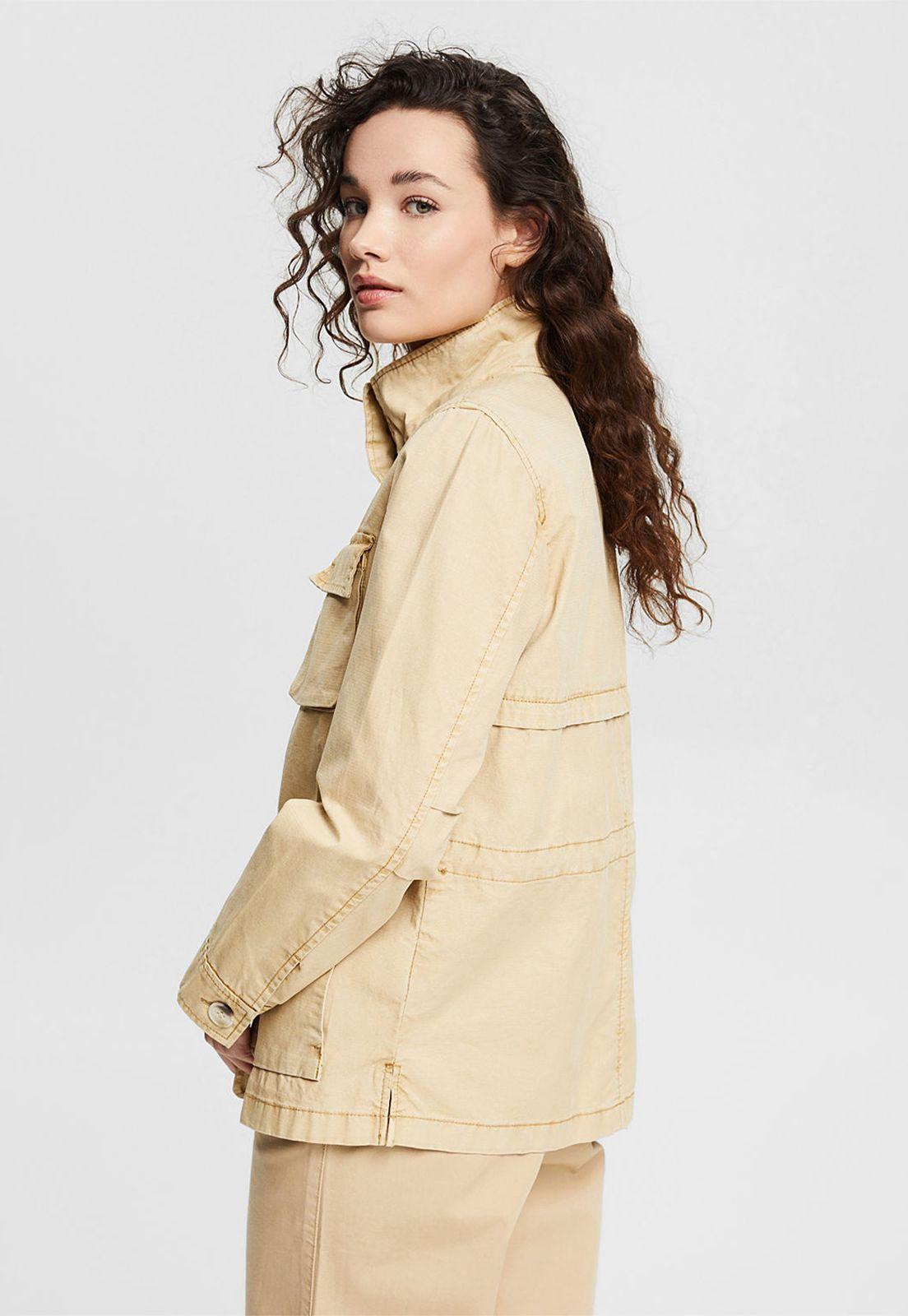 Chaqueta De Estilo Militar Esprit Arena-1