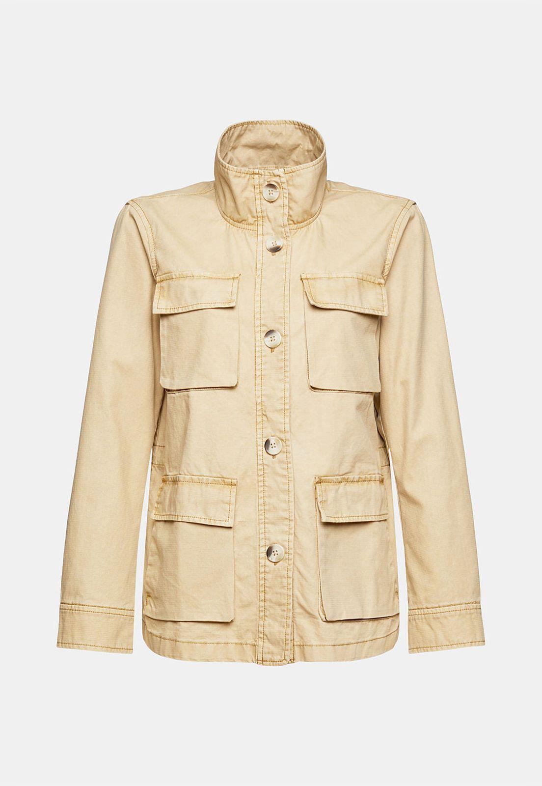 Chaqueta De Estilo Militar Esprit Arena-3