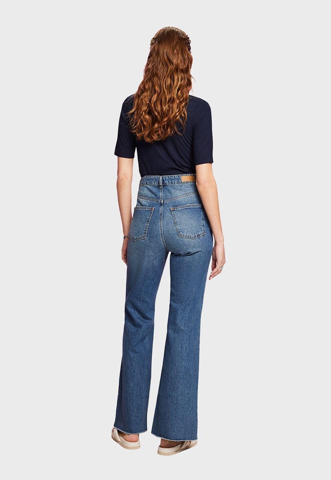 Jeans Retro Acampanados Mujer Esprit 023CC1B326-2