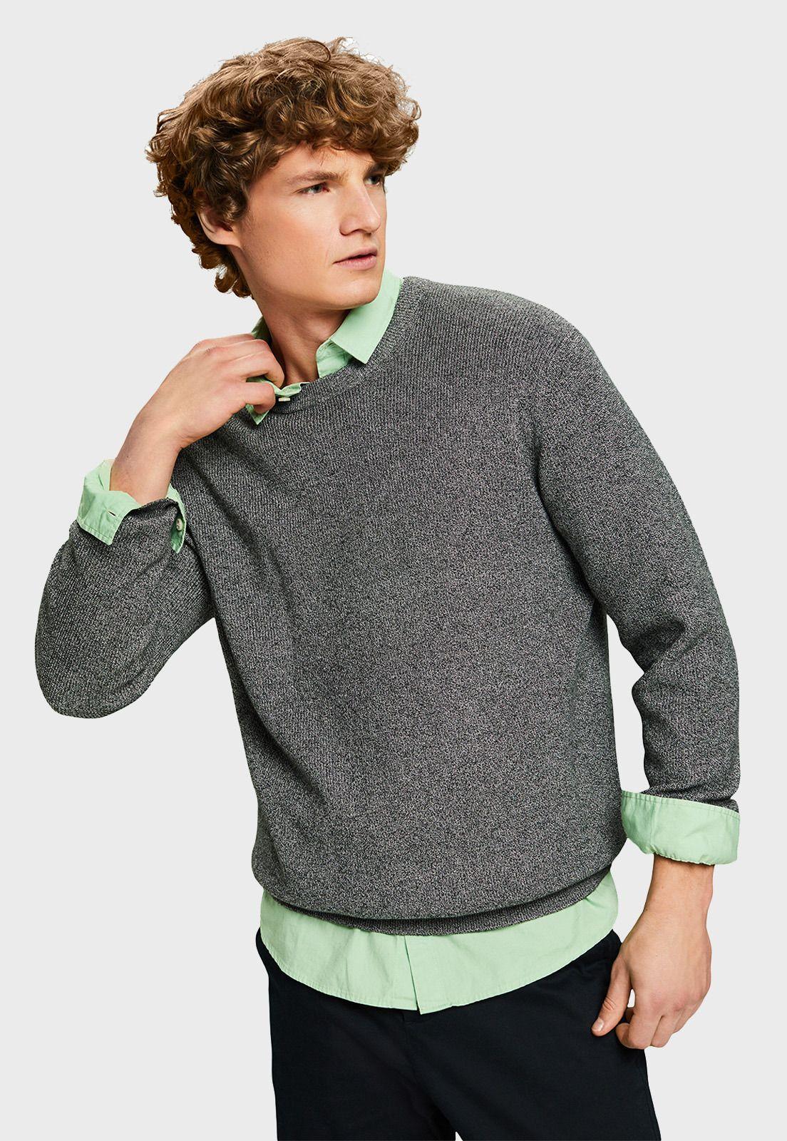Sweater De Cuello Redondo Hombre Esprit 103EE2I323-0