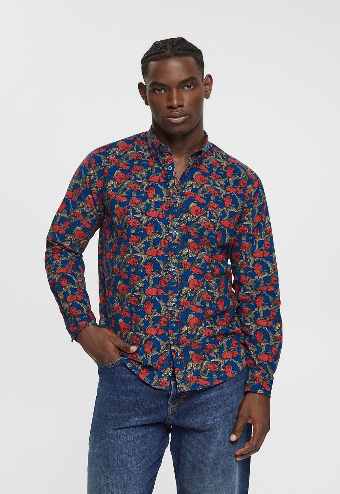 Camisa Manga Larga Hombre Esprit-0