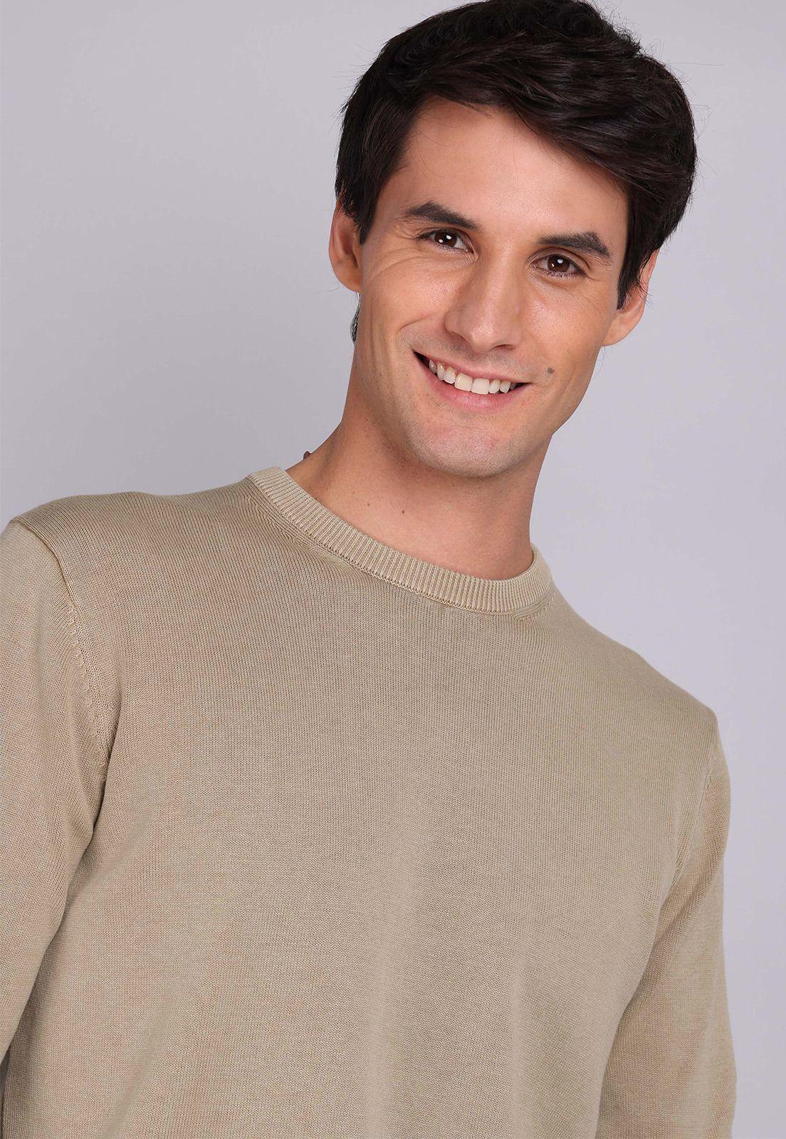 Sweater Stone Wash Cuello Redondo Arrow SW32033CA-2