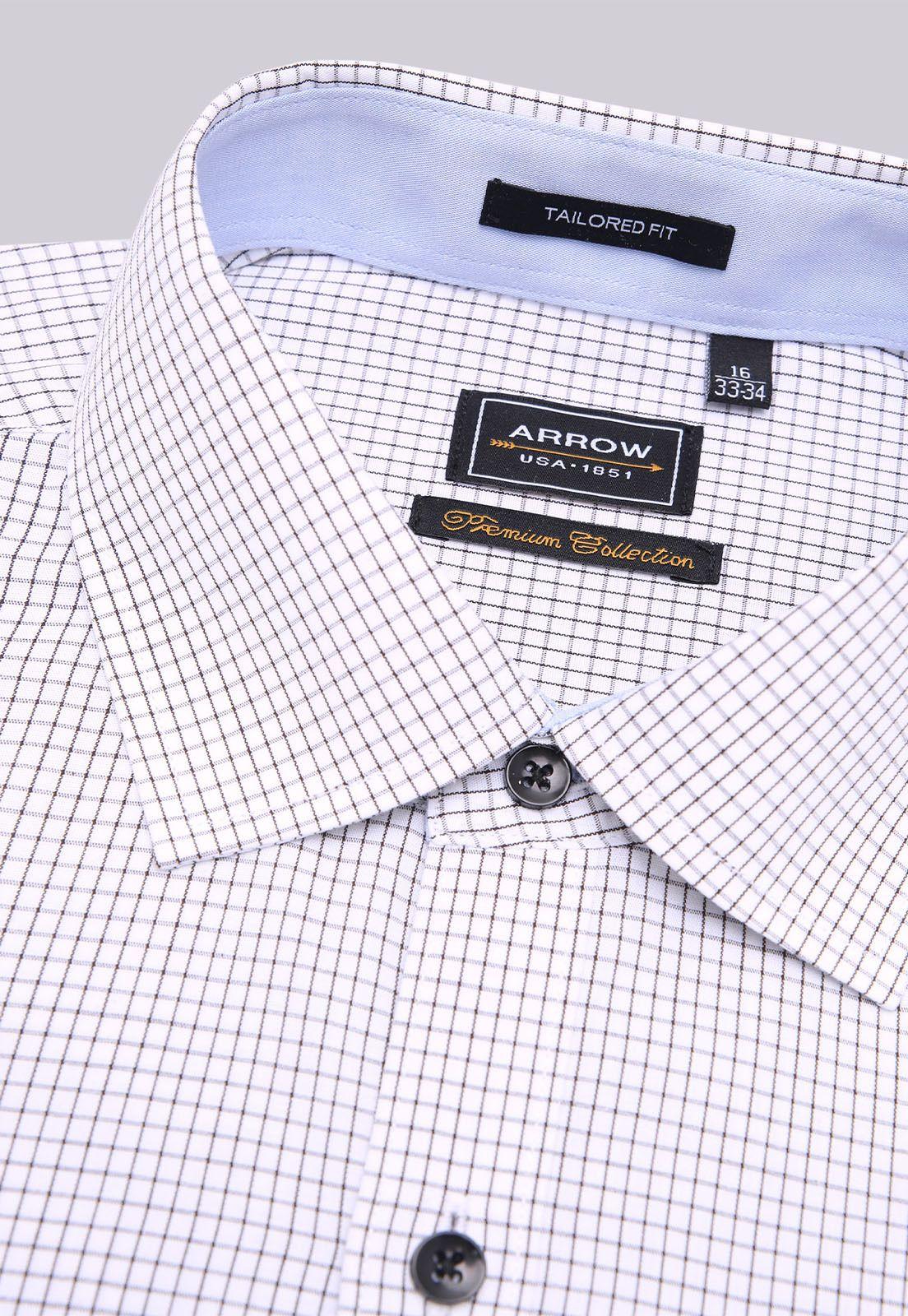 Camisa Formal A Cuadros Arrow ARM0410NE-1