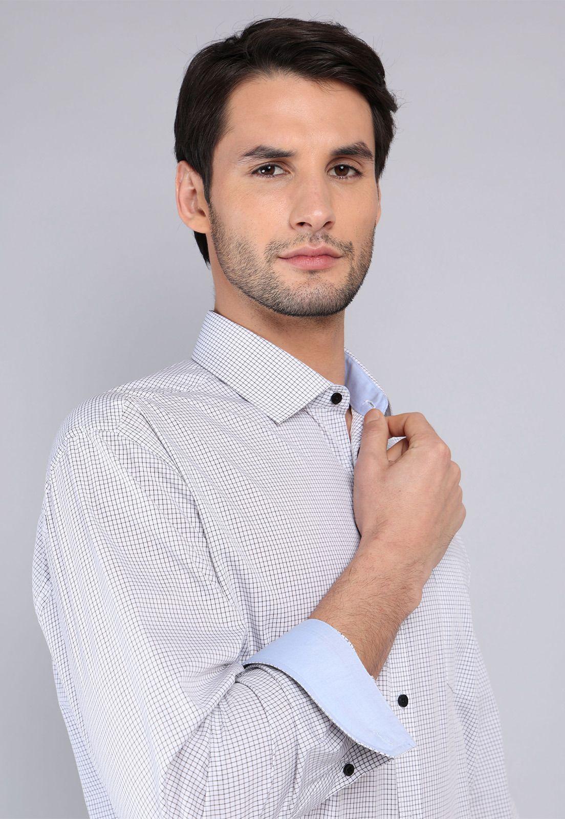 Camisa Formal A Cuadros Arrow ARM0410NE-3