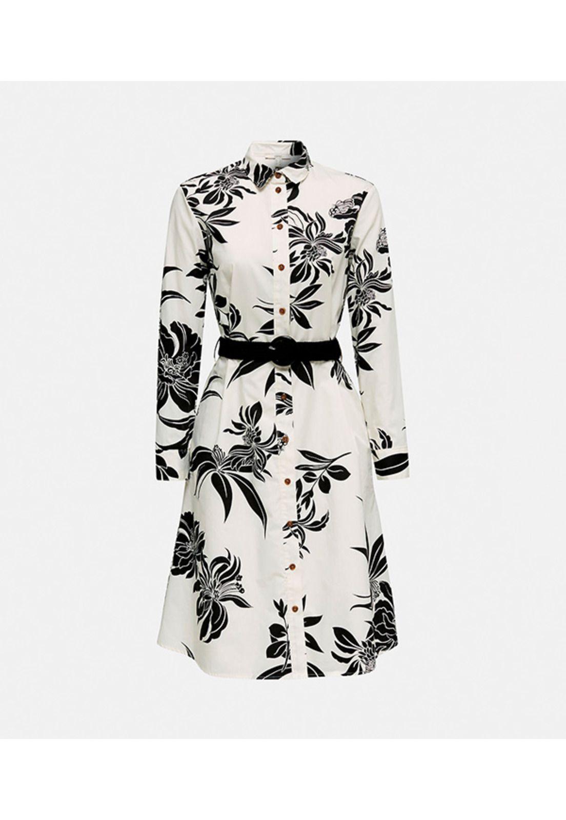 Vestido cinturón 100% algodón-3