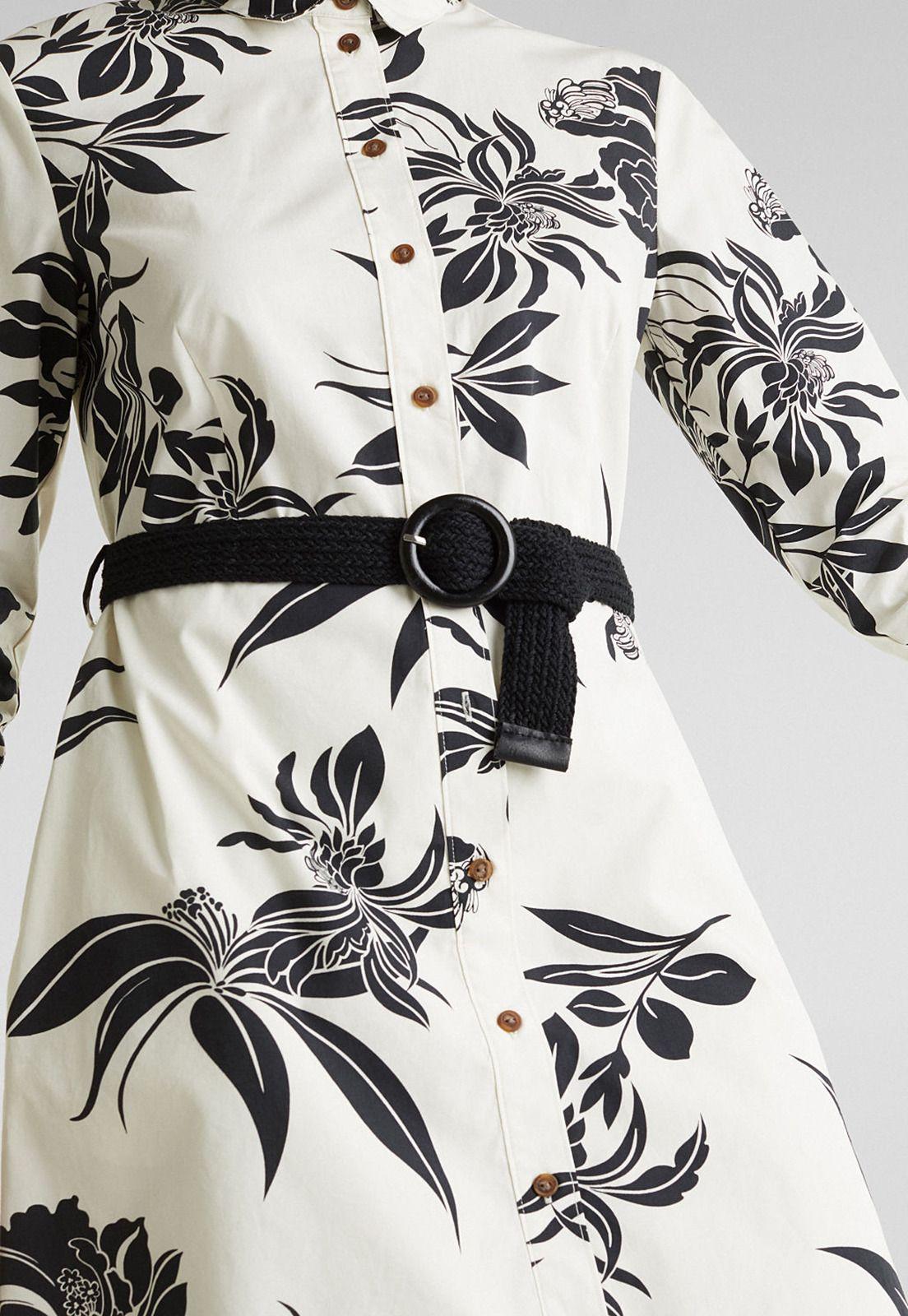 Vestido cinturón 100% algodón-6