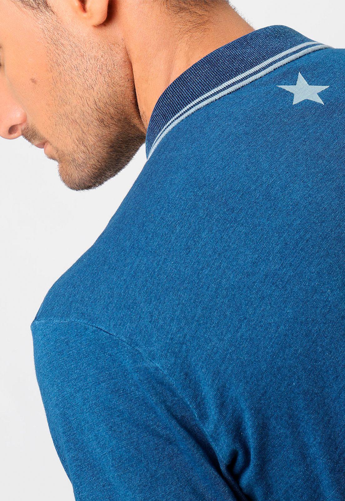 Polera Polo Azul Soviet-3