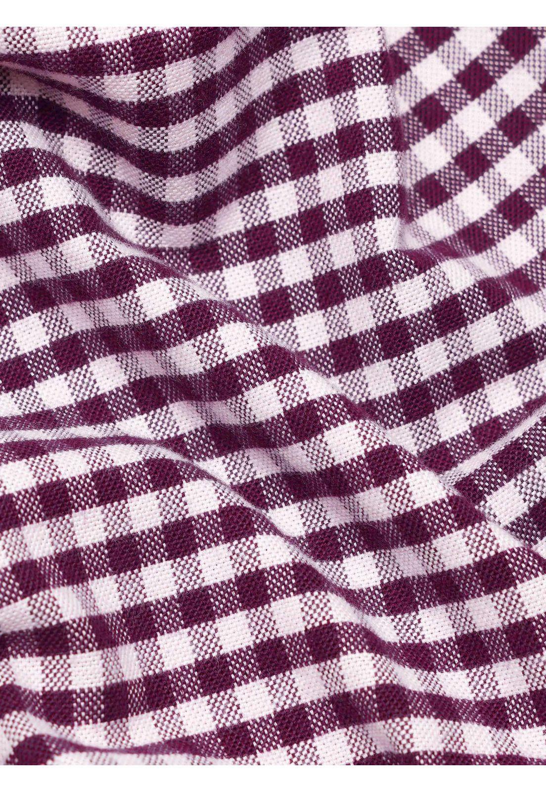 Camisa Oxford Spandex Regular Fit Burdeo Arrow CM33015BU-6