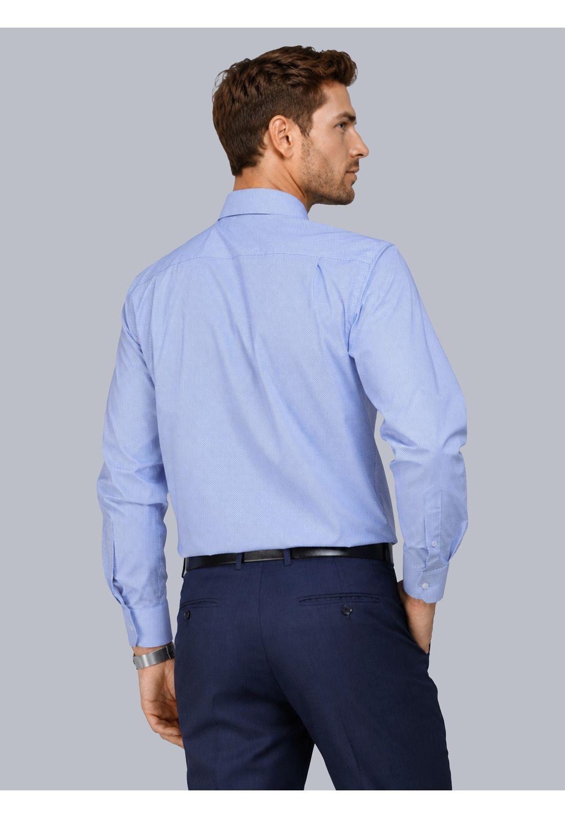 Camisa Formal Spandex Slim Fit Celeste Arrow ARM0530CE-2