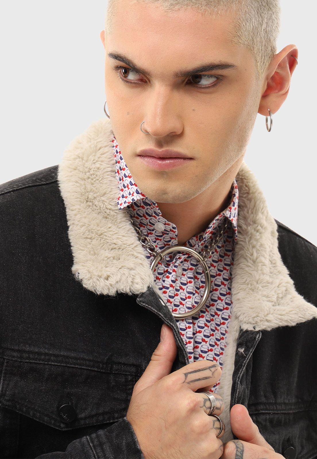 Chaqueta Con Cuello Chiporro Casual Soviet-2
