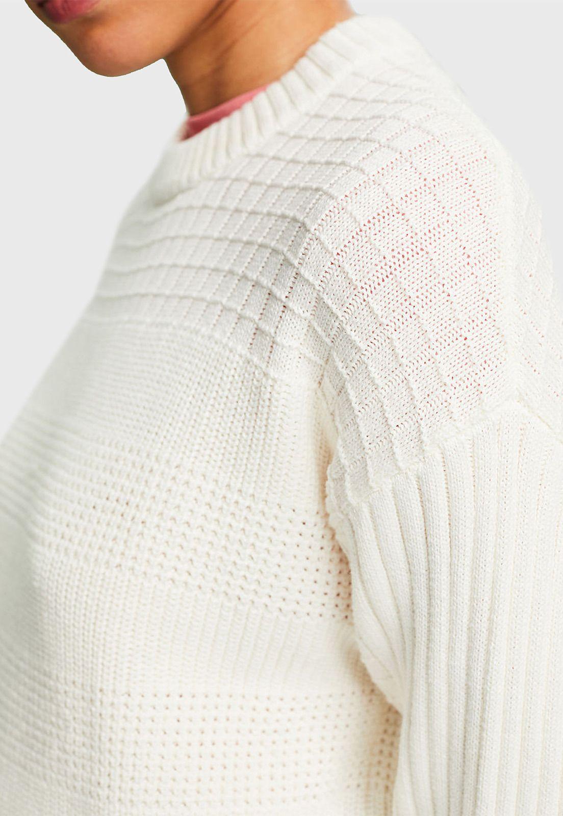 Sweater De Cuello Redondo Mujer Esprit 014EE1I313-3