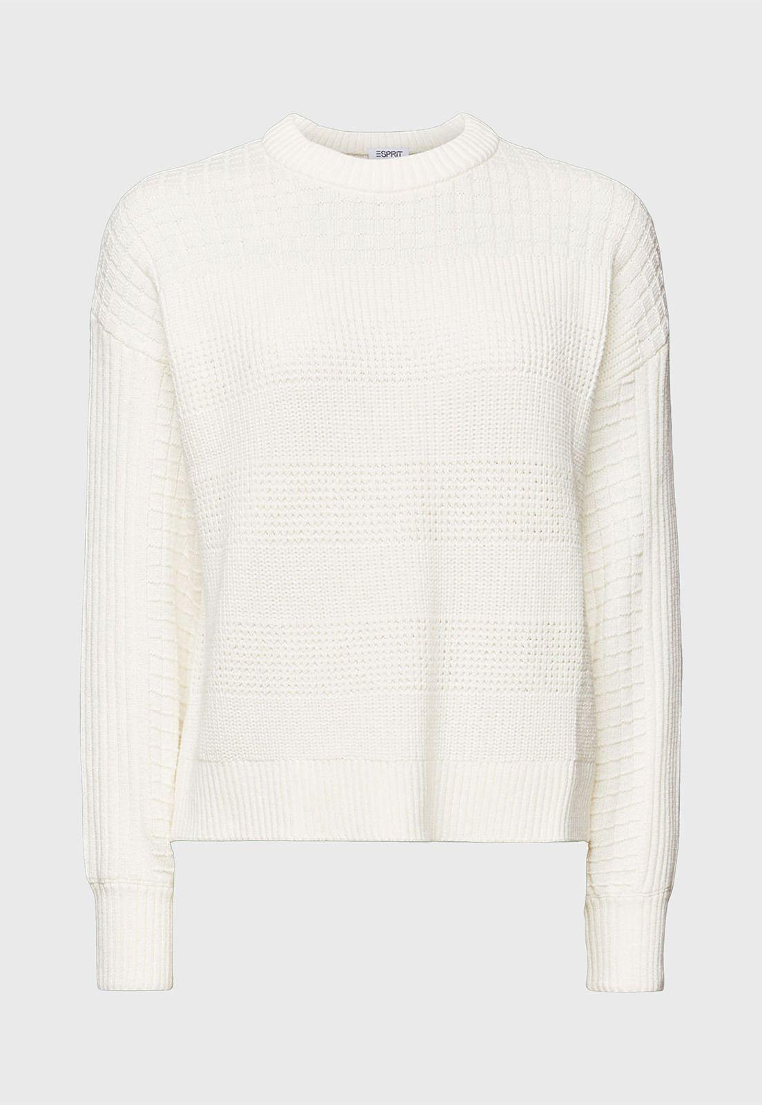 Sweater De Cuello Redondo Mujer Esprit 014EE1I313-4