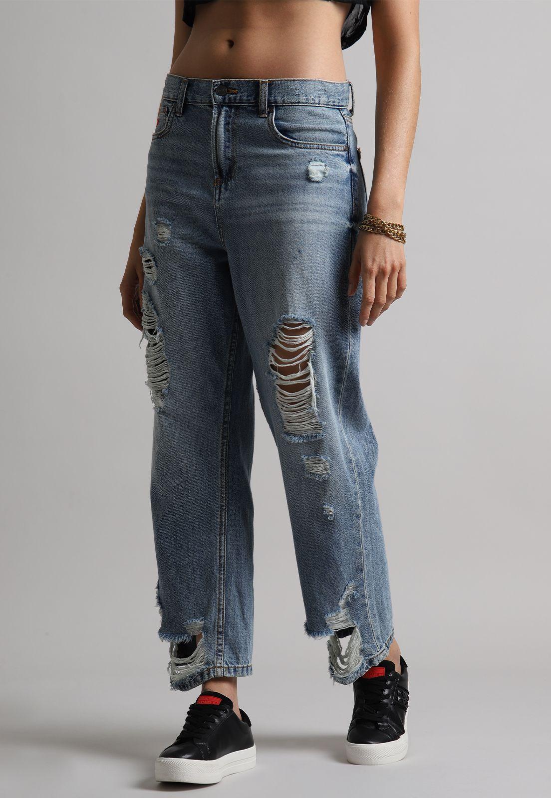 Jeans Mom Fit Mujer Soviet-1