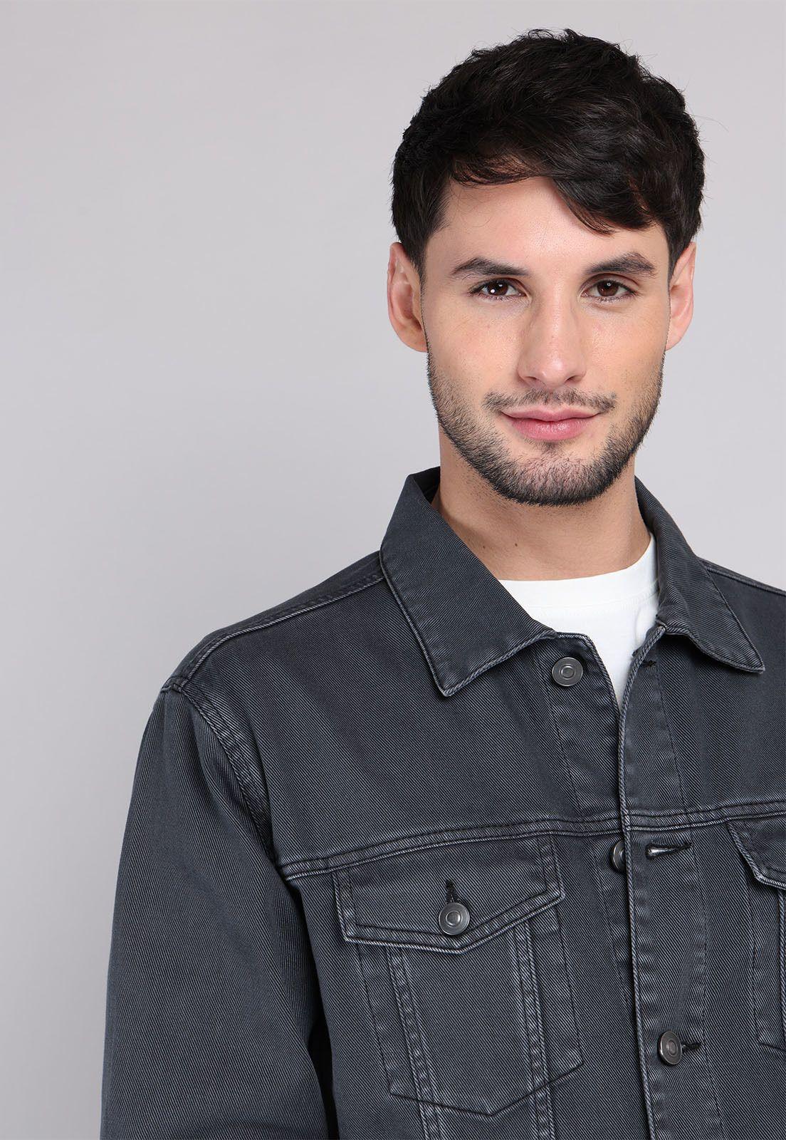 Chaqueta Denim Stone Wash Soviet SCVG052NE-2