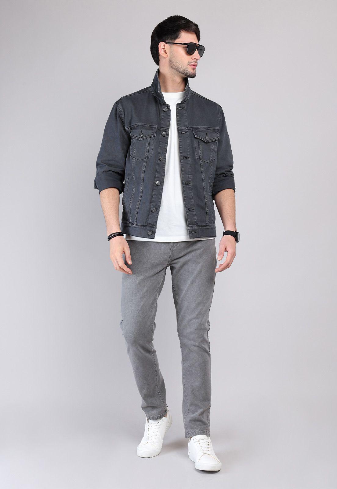 Chaqueta Denim Stone Wash Soviet SCVG052NE-3