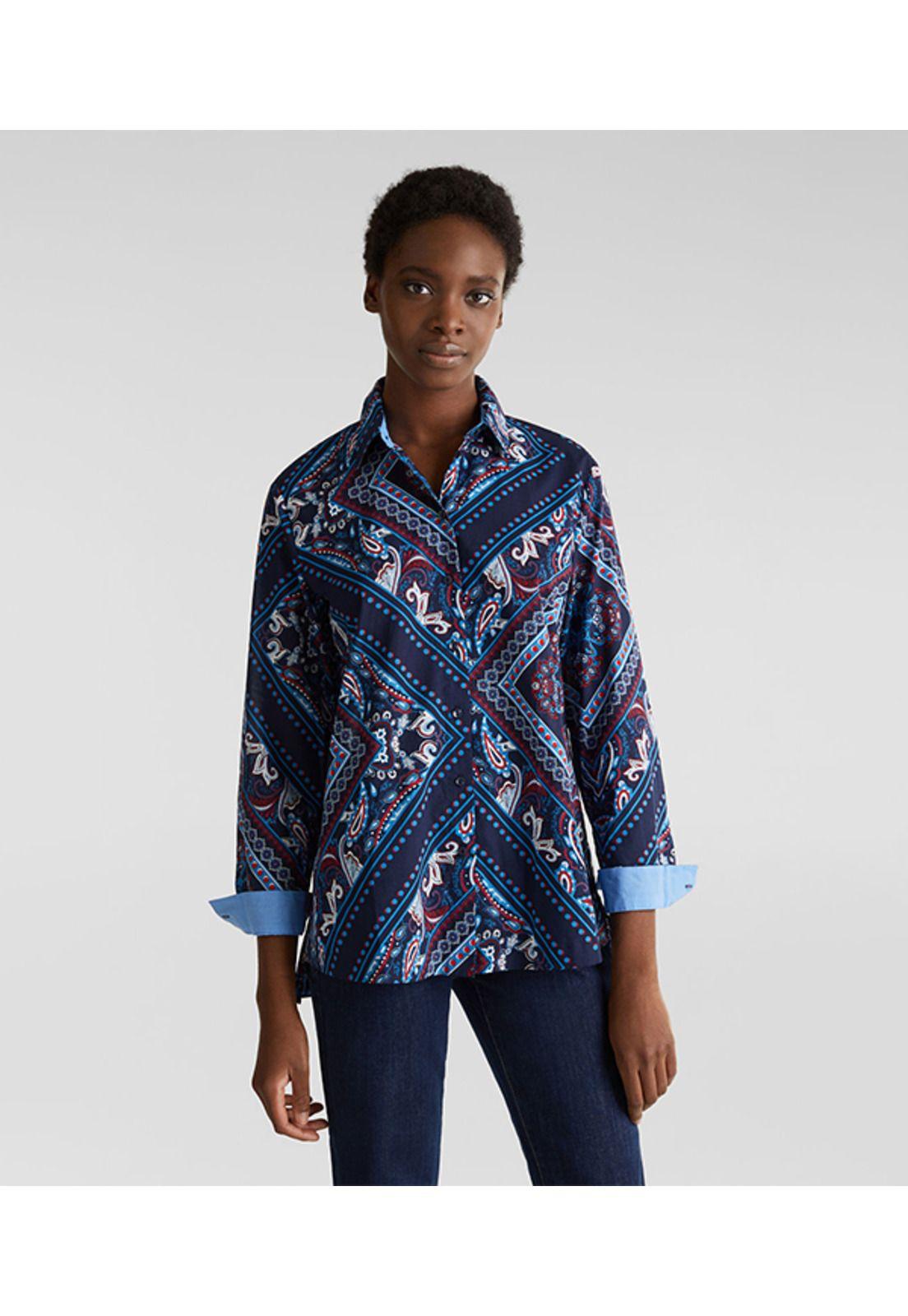 Blusa estampado bandana-0