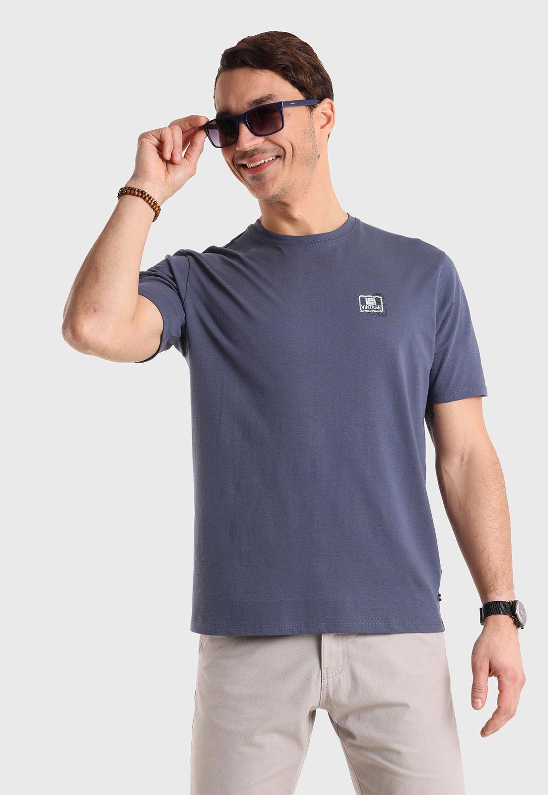 Polera Cuello Redondo Manga Corta Guy Laroche-0