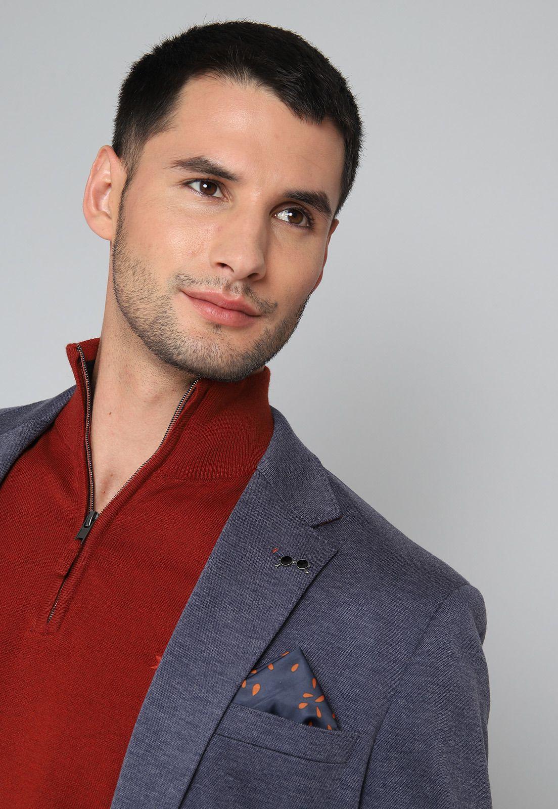 Blazer knit Spandex Arrow-2