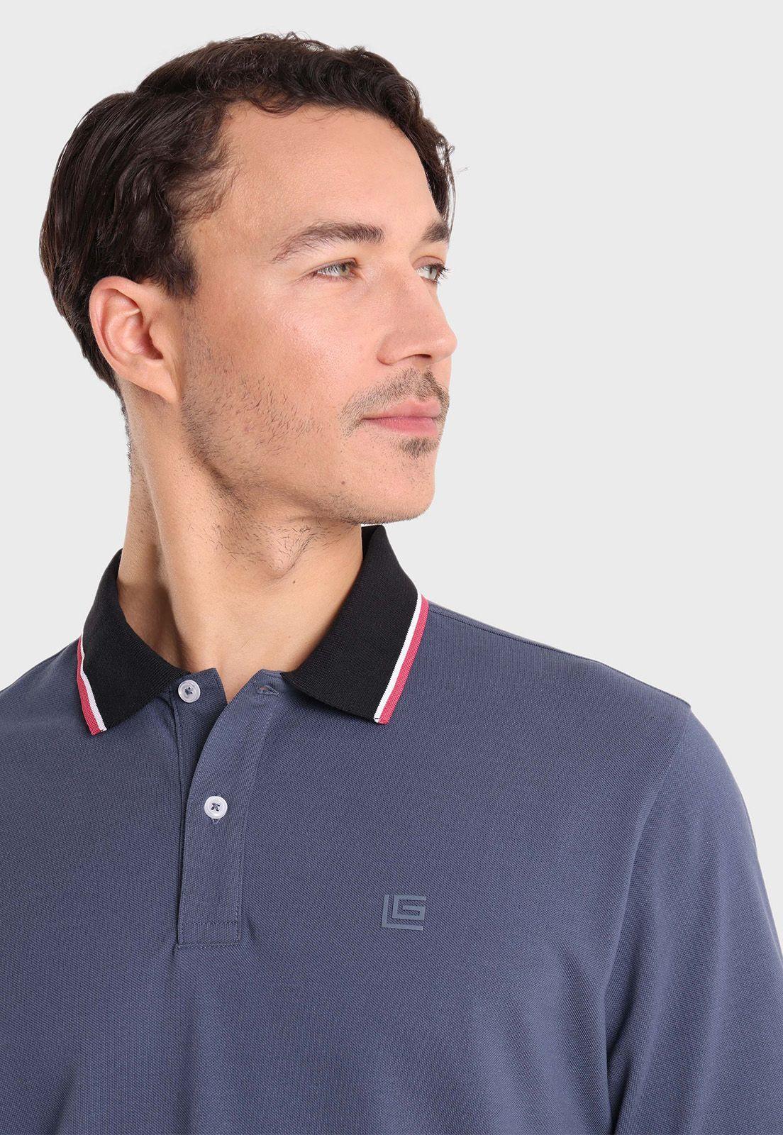 Polera Piqué Manga Corta Guy Laroche-2