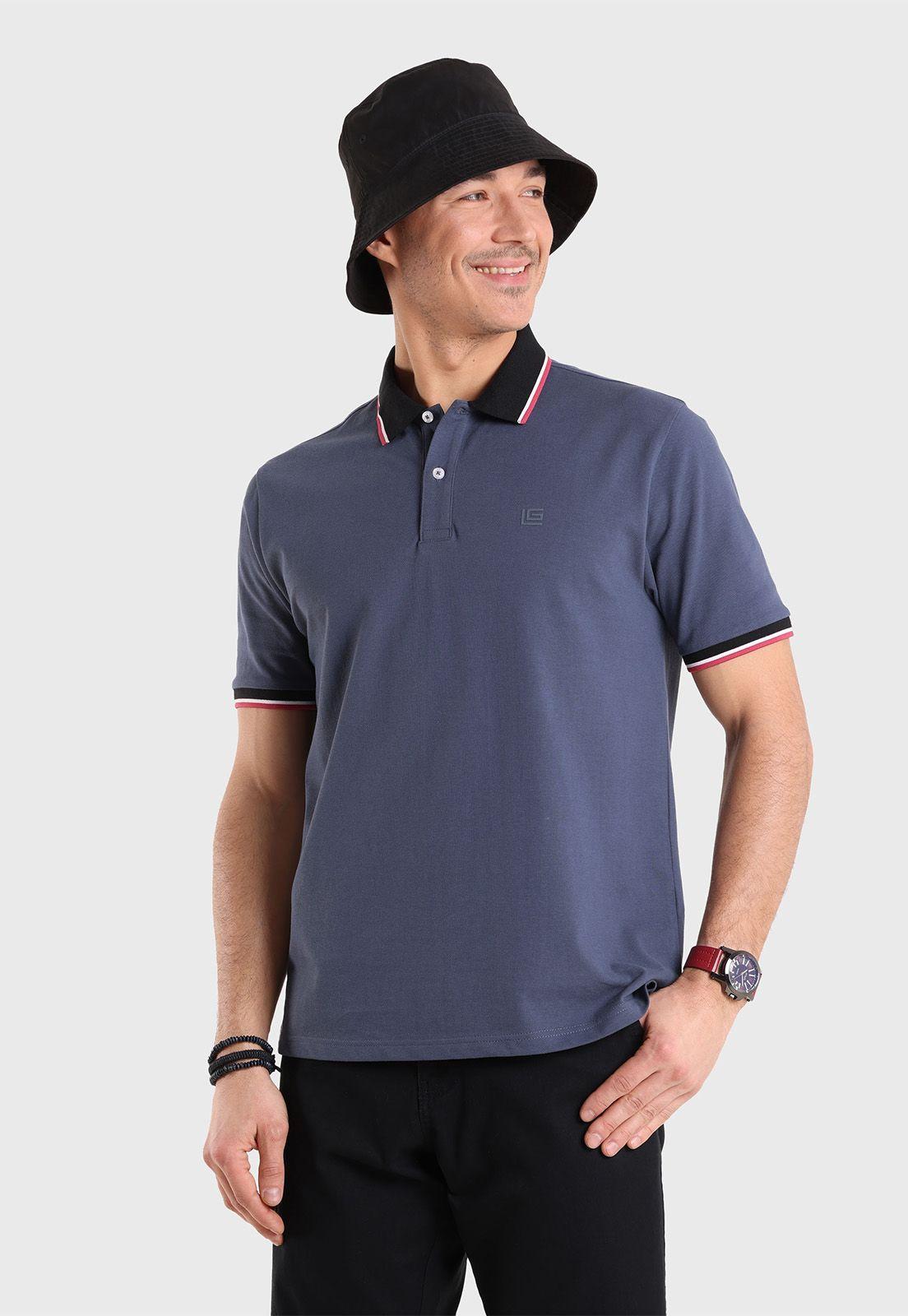 Polera Piqué Manga Corta Guy Laroche-0