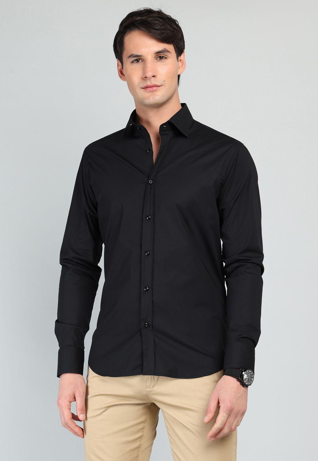 Camisa Lisa Spandex Arrow-0