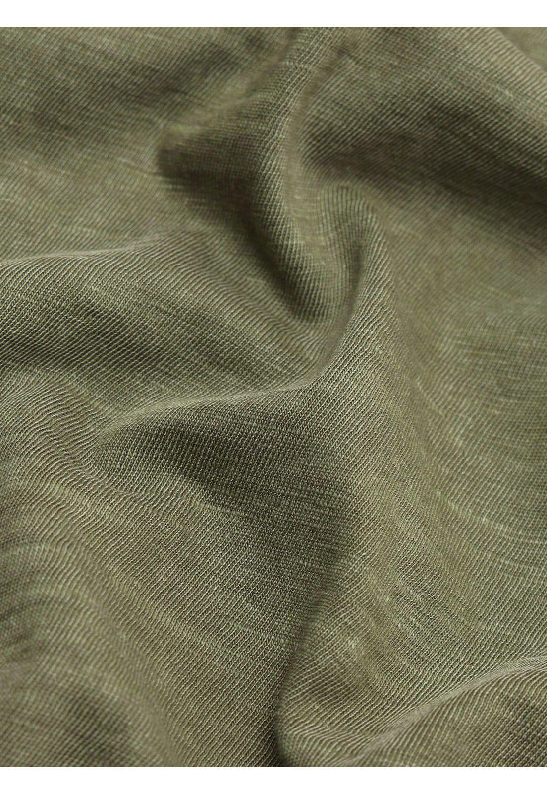 Polera Lisa Stone Wash Regular Fit Verde Arrow PO33073VE-5