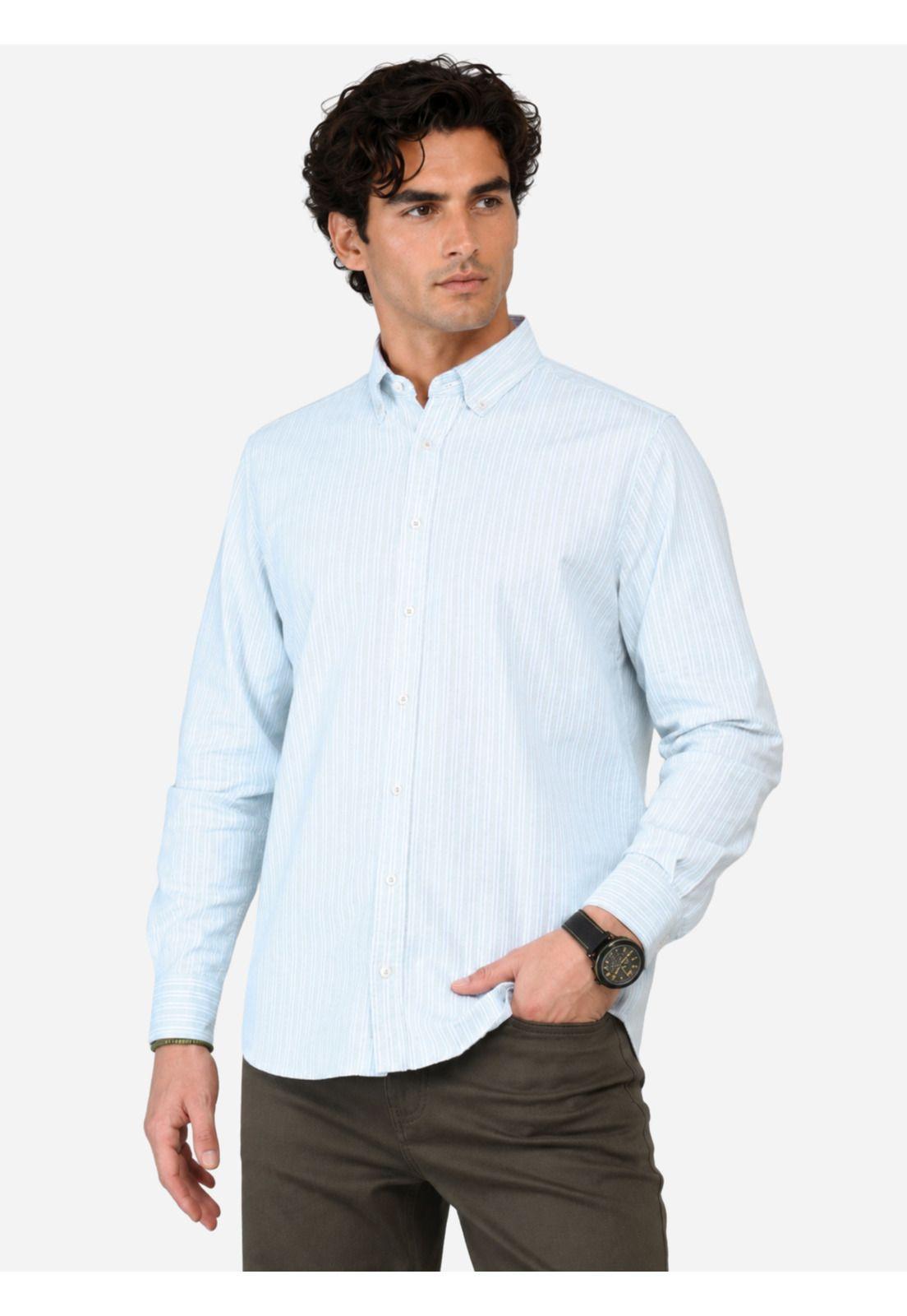 Camisa Oxford Spandex Regular fit Verde Arrow CM33007VE-0