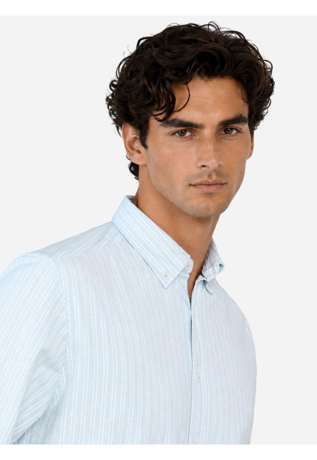 Camisa Oxford Spandex Regular fit Verde Arrow CM33007VE-2