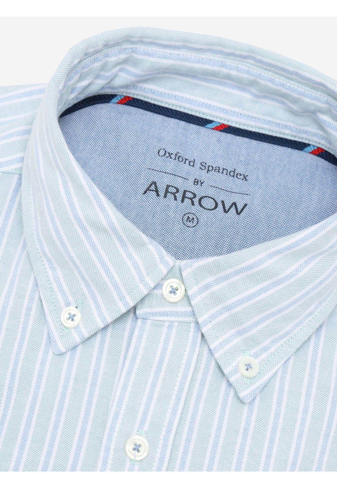 Camisa Oxford Spandex Regular fit Verde Arrow CM33007VE-4