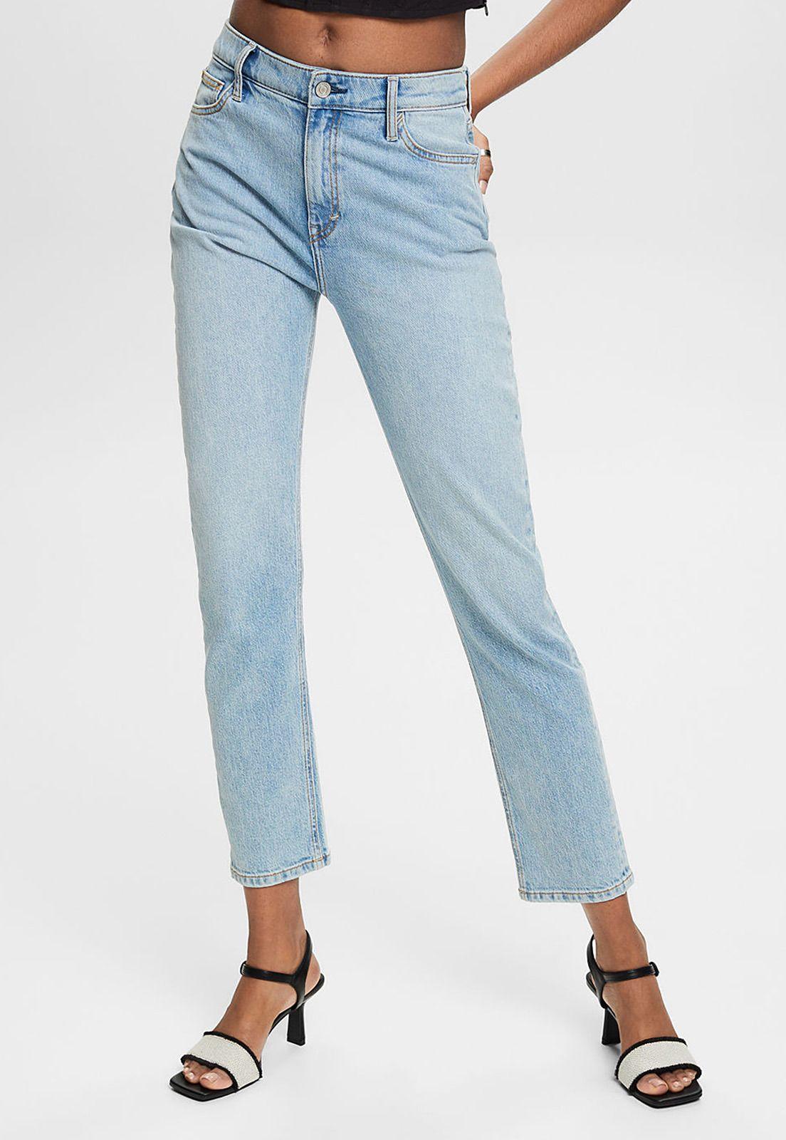 Jeans Ajustados De Estilo Retro Mujer Esprit 034EE1B329-0