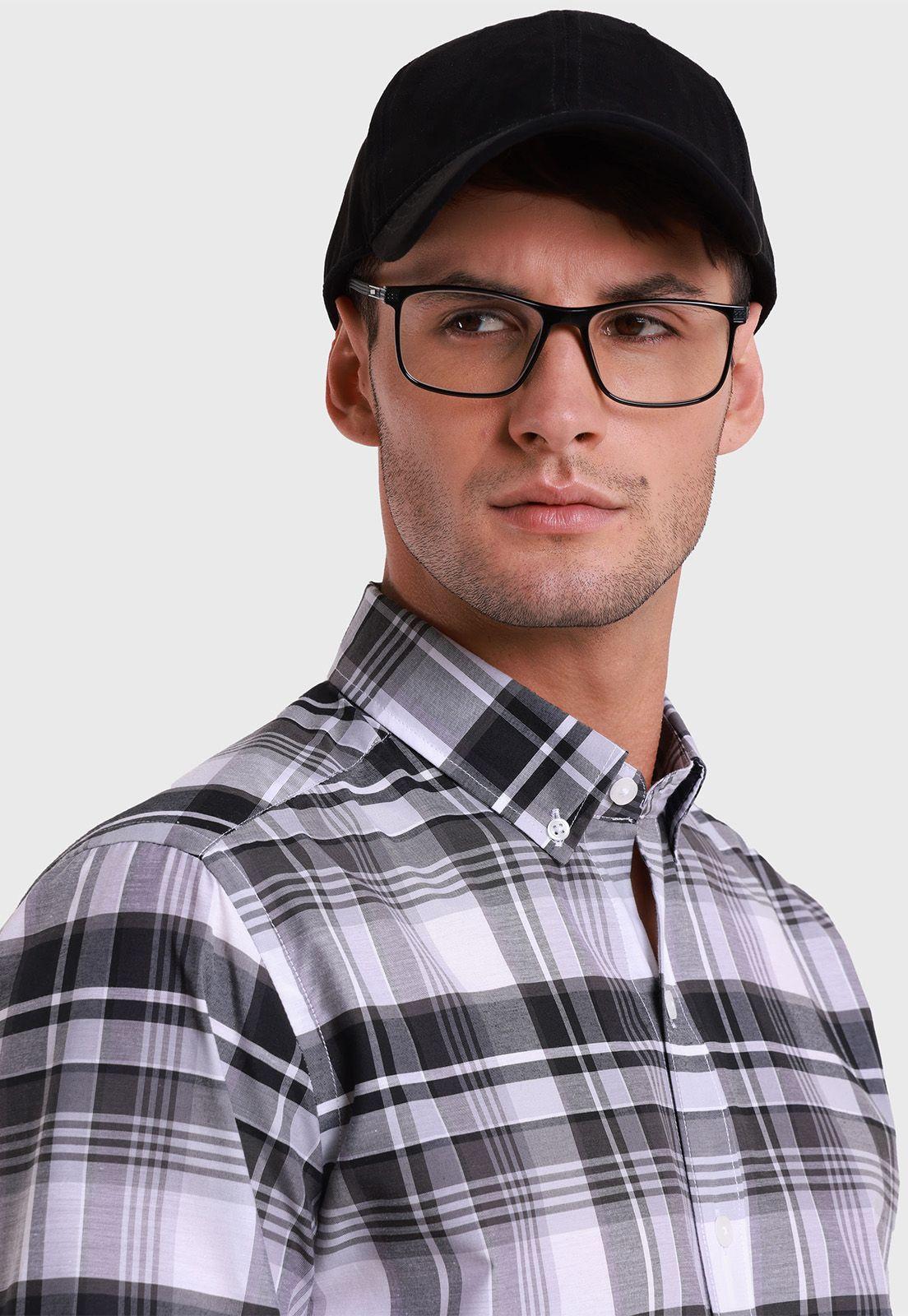 Camisa Escocesa Hombre Guy Laroche-2