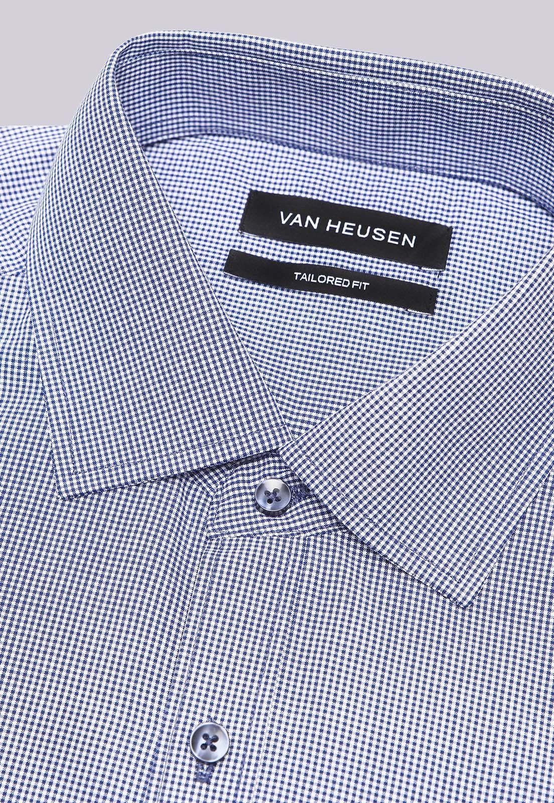 Camisa Formal A Cuadros Van Heusen VHCM430NB-1