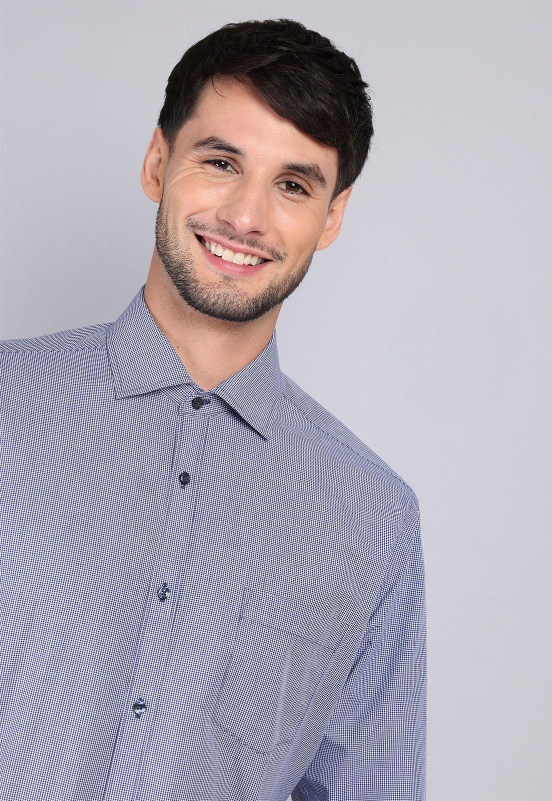 Camisa Formal A Cuadros Van Heusen VHCM430NB-3