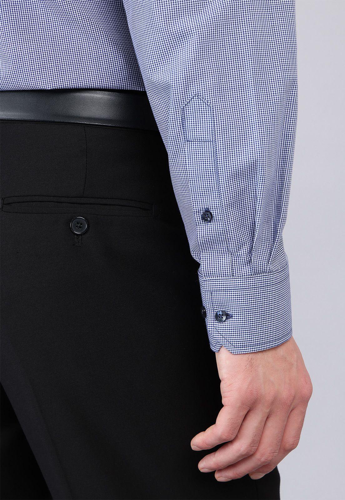 Camisa Formal A Cuadros Van Heusen VHCM430NB-5