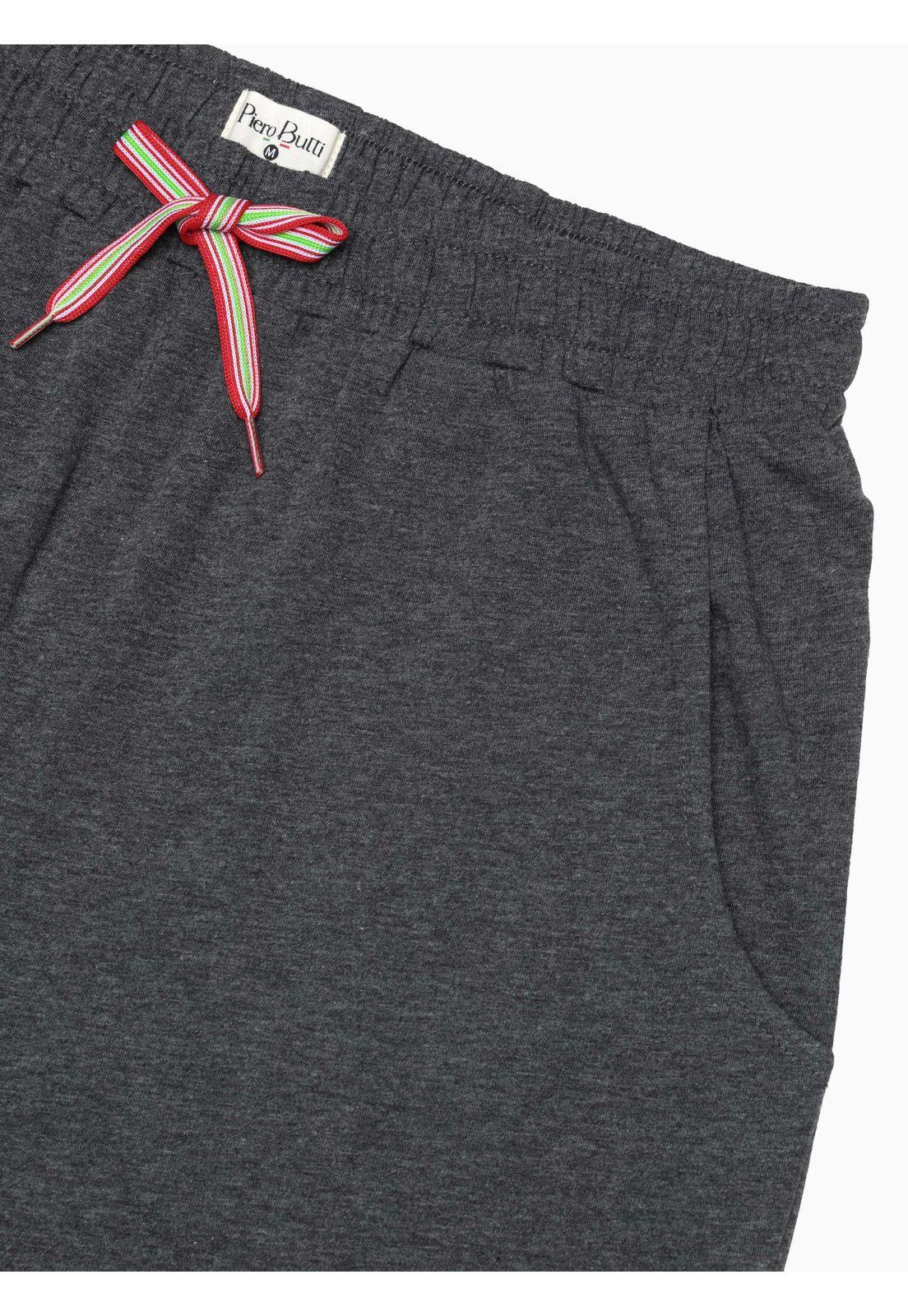 Pijama Corto Regular Fit Gris Oscuro Piero Butti PBDVP01GO-3