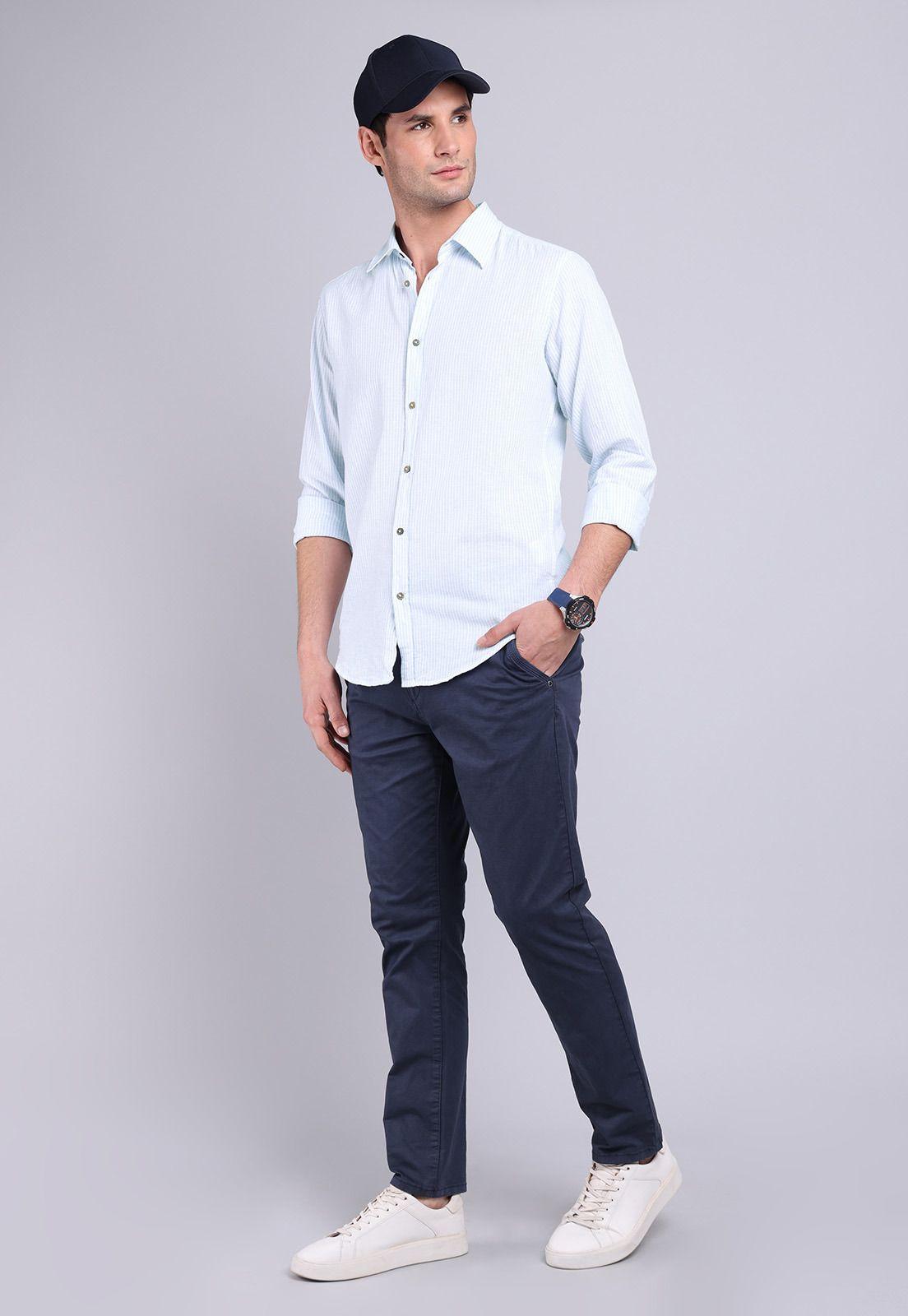 Camisa Lino Manga Larga Soviet BVSHF28CE-3