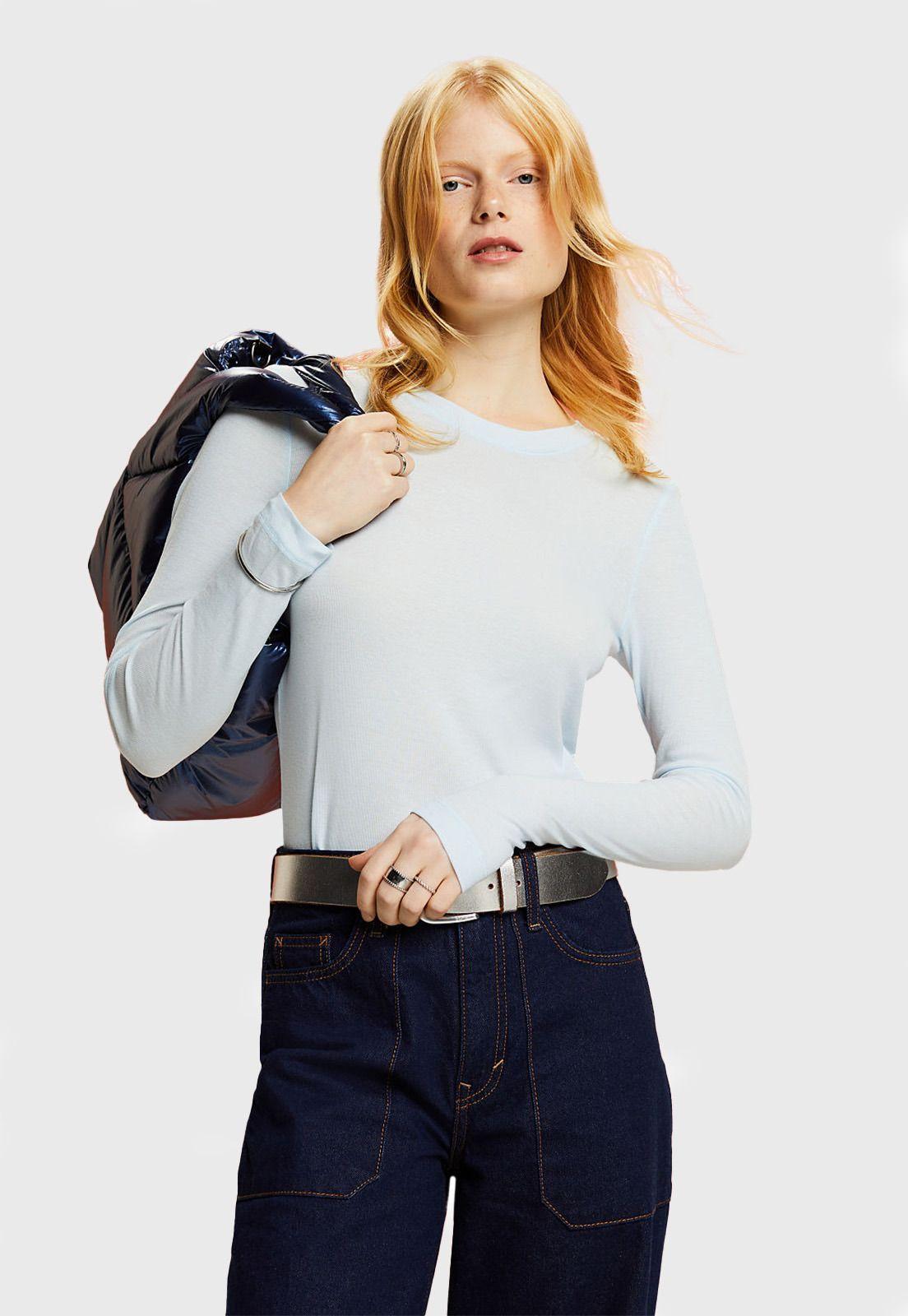 Polera De Manga Larga Mujer Esprit 113EE1K334-0