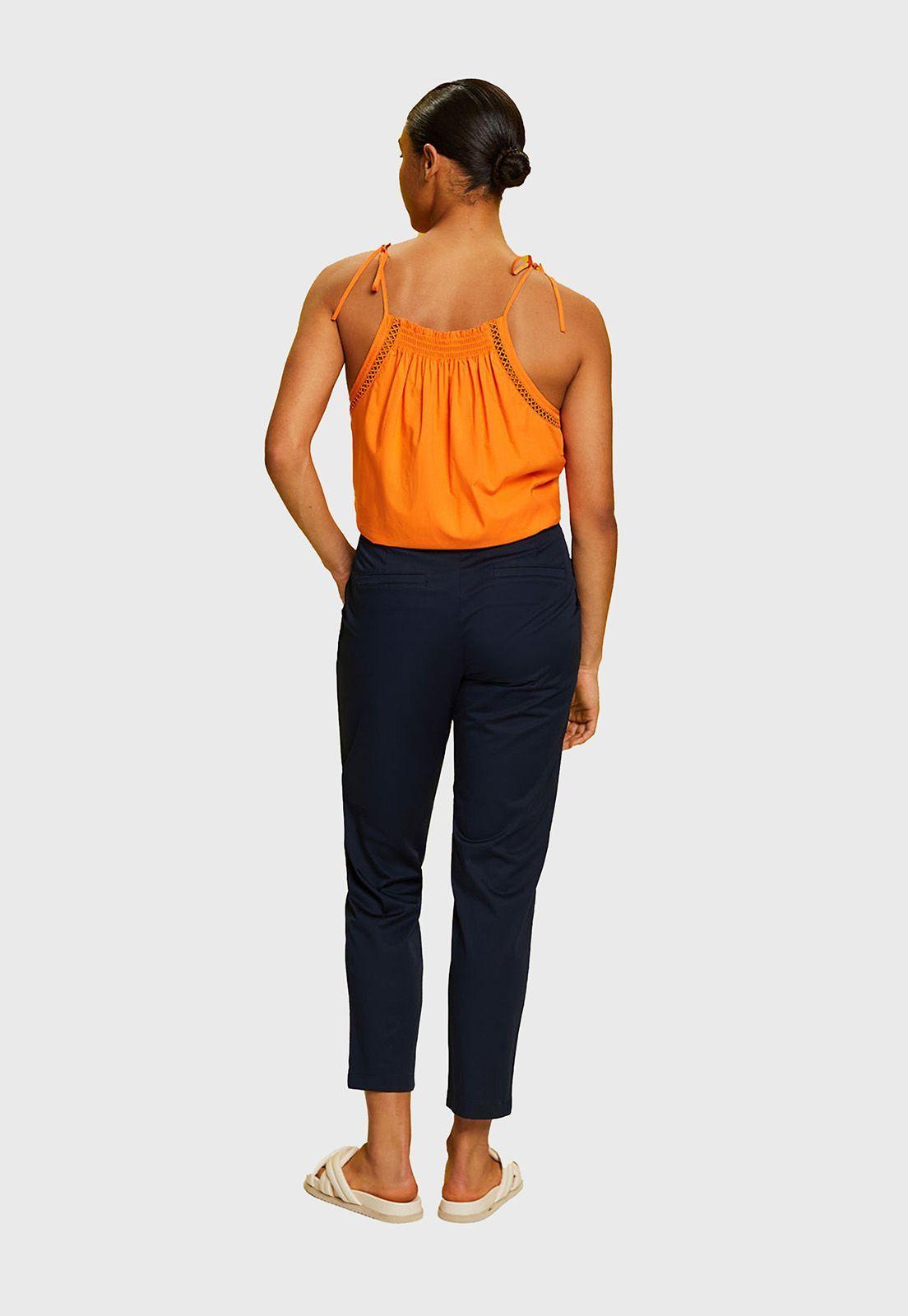 Pantalón Con Pinzas Mujer Esprit-1