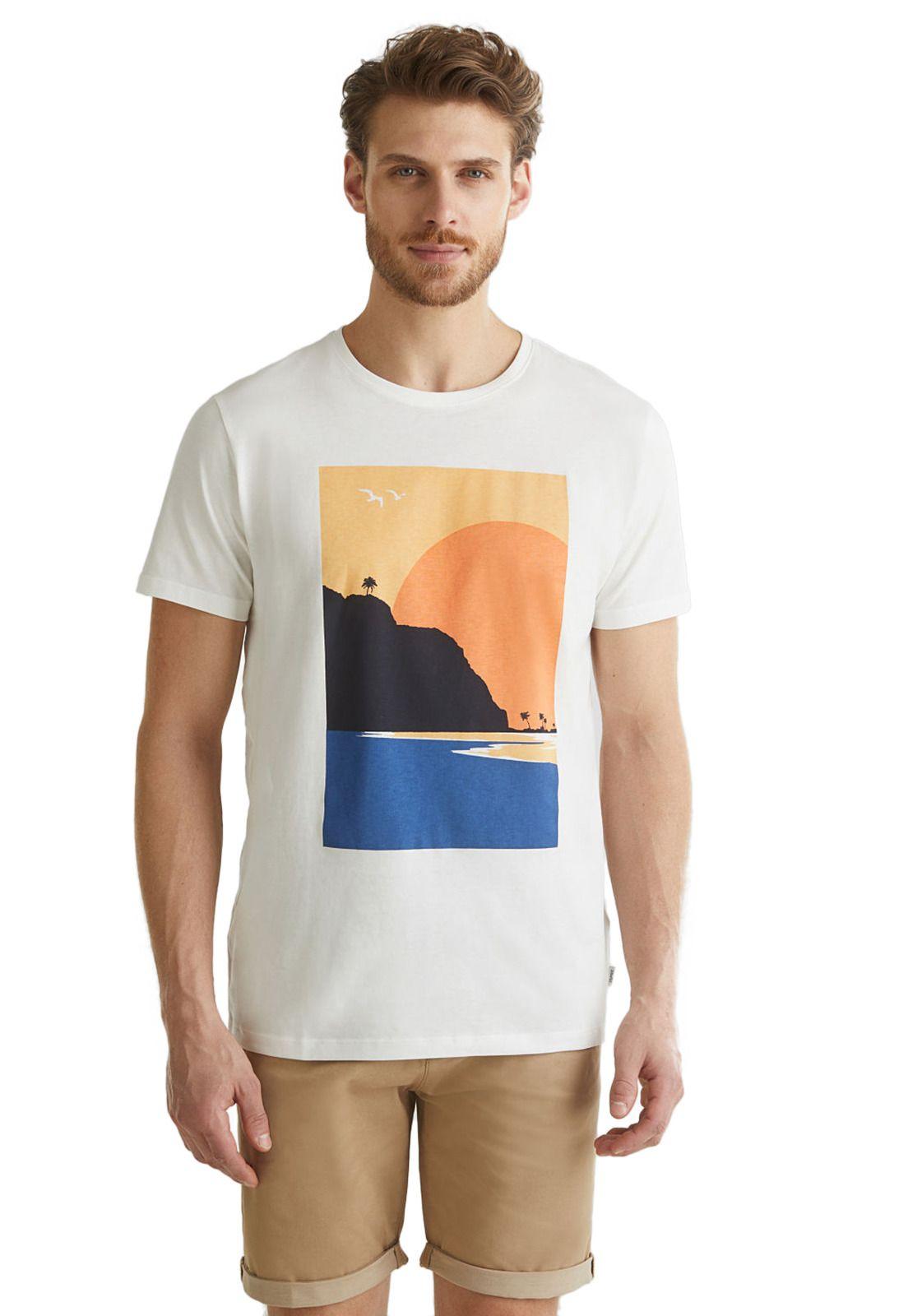 Polera estampada-0
