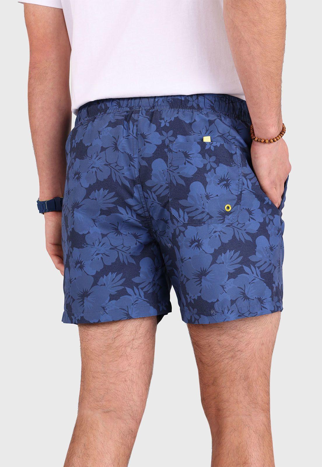 Short De Baño Print Flores Arrow-1