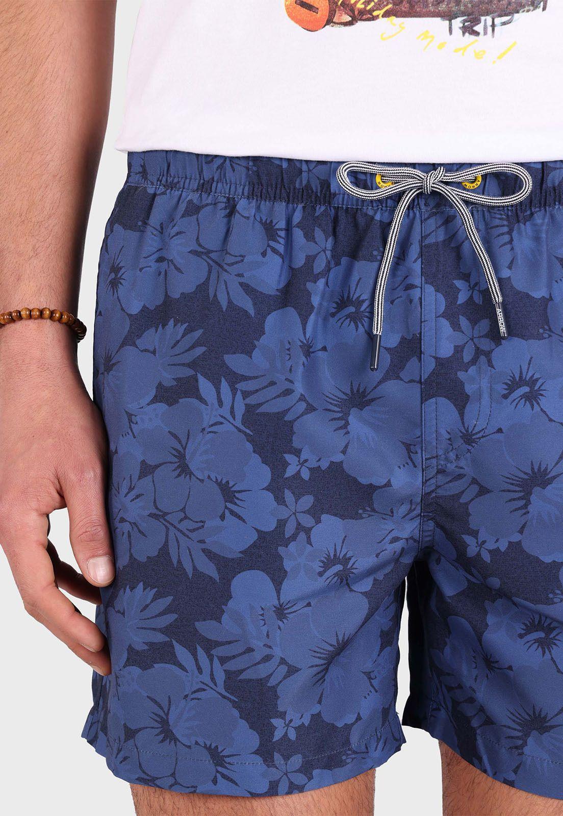 Short De Baño Print Flores Arrow-2