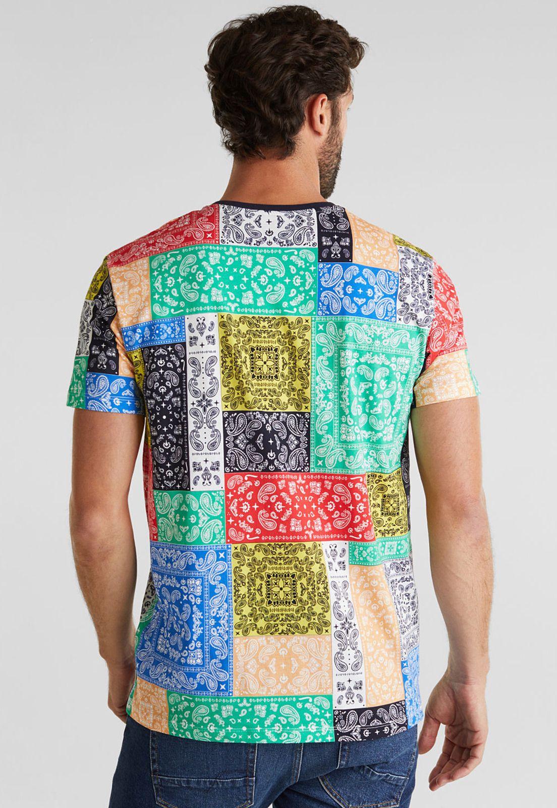 Polera de punto estampada-1