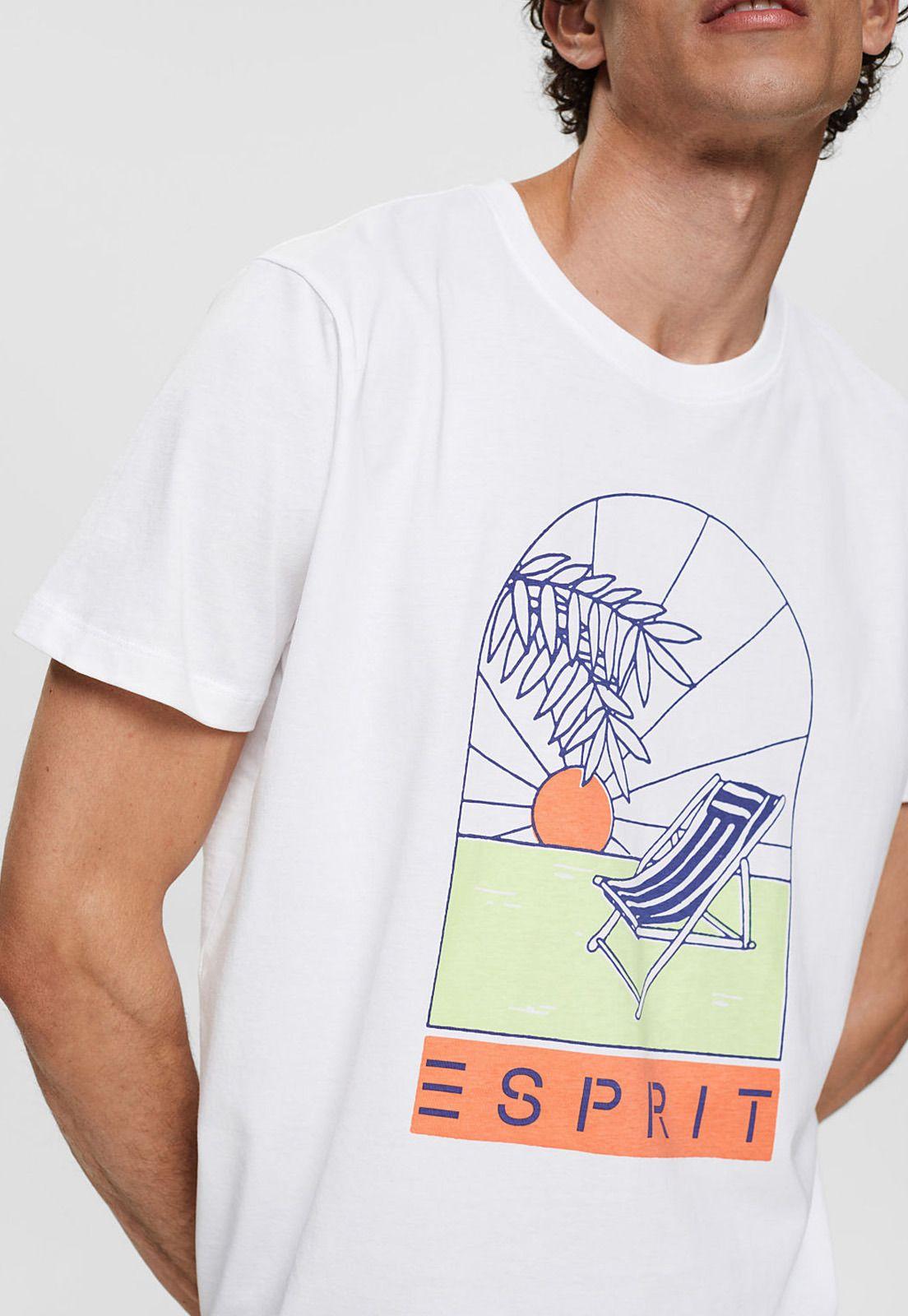 Polera Con Estampado Esprit 062EE2K301-2