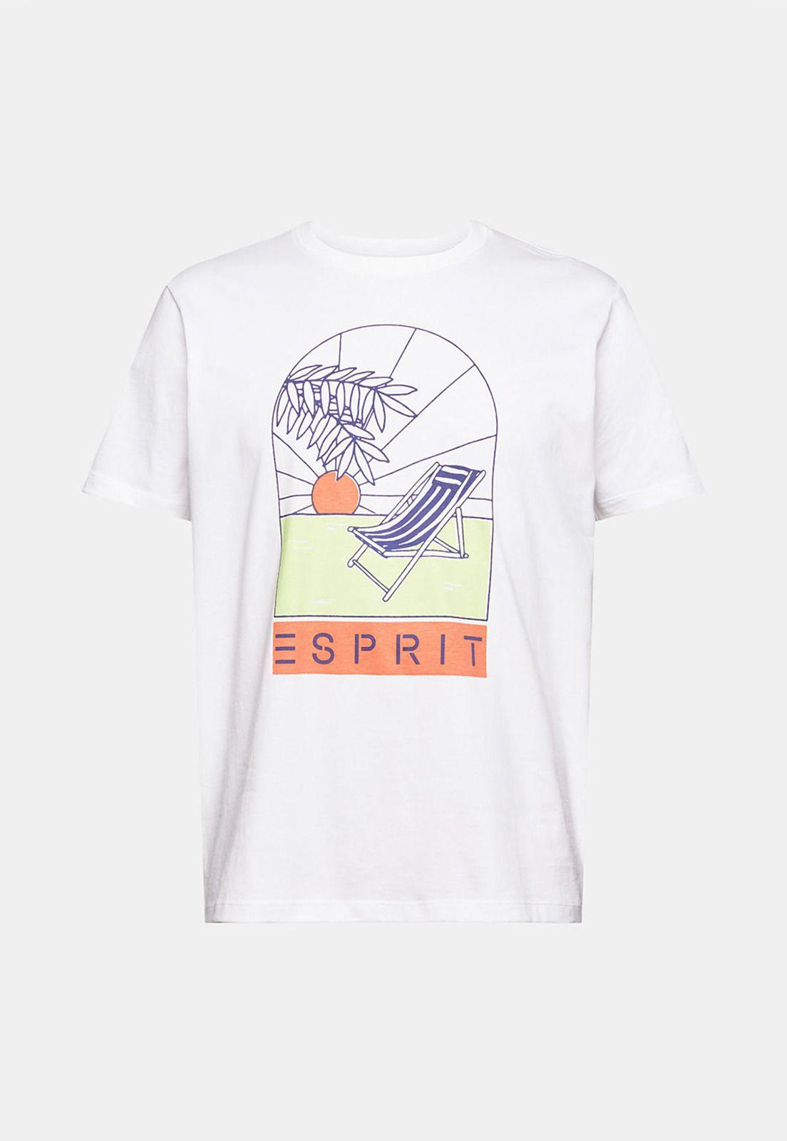 Polera Con Estampado Esprit 062EE2K301-3