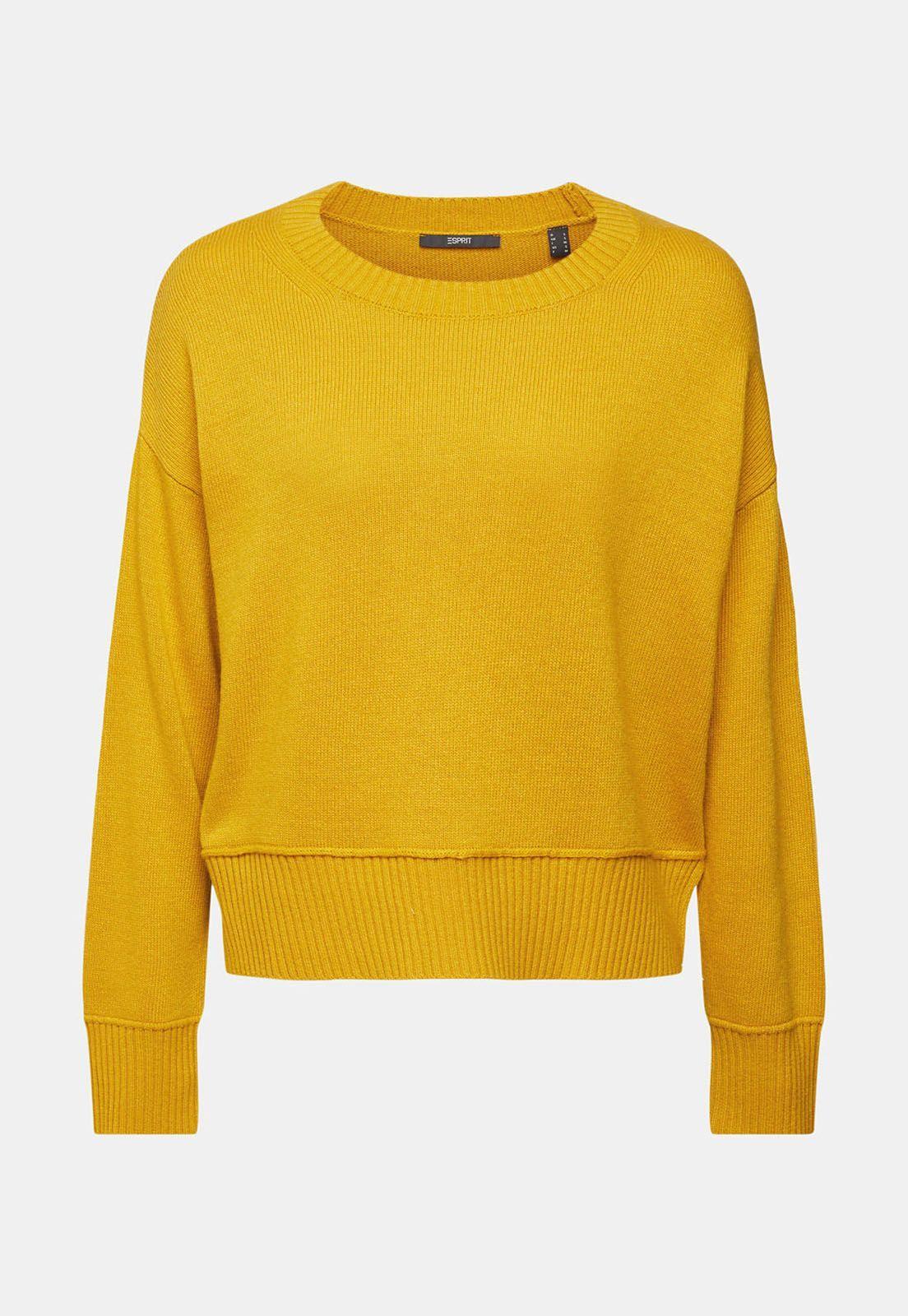 Sweater De Punto En Mezcla De Lana Mujer Esprit-3