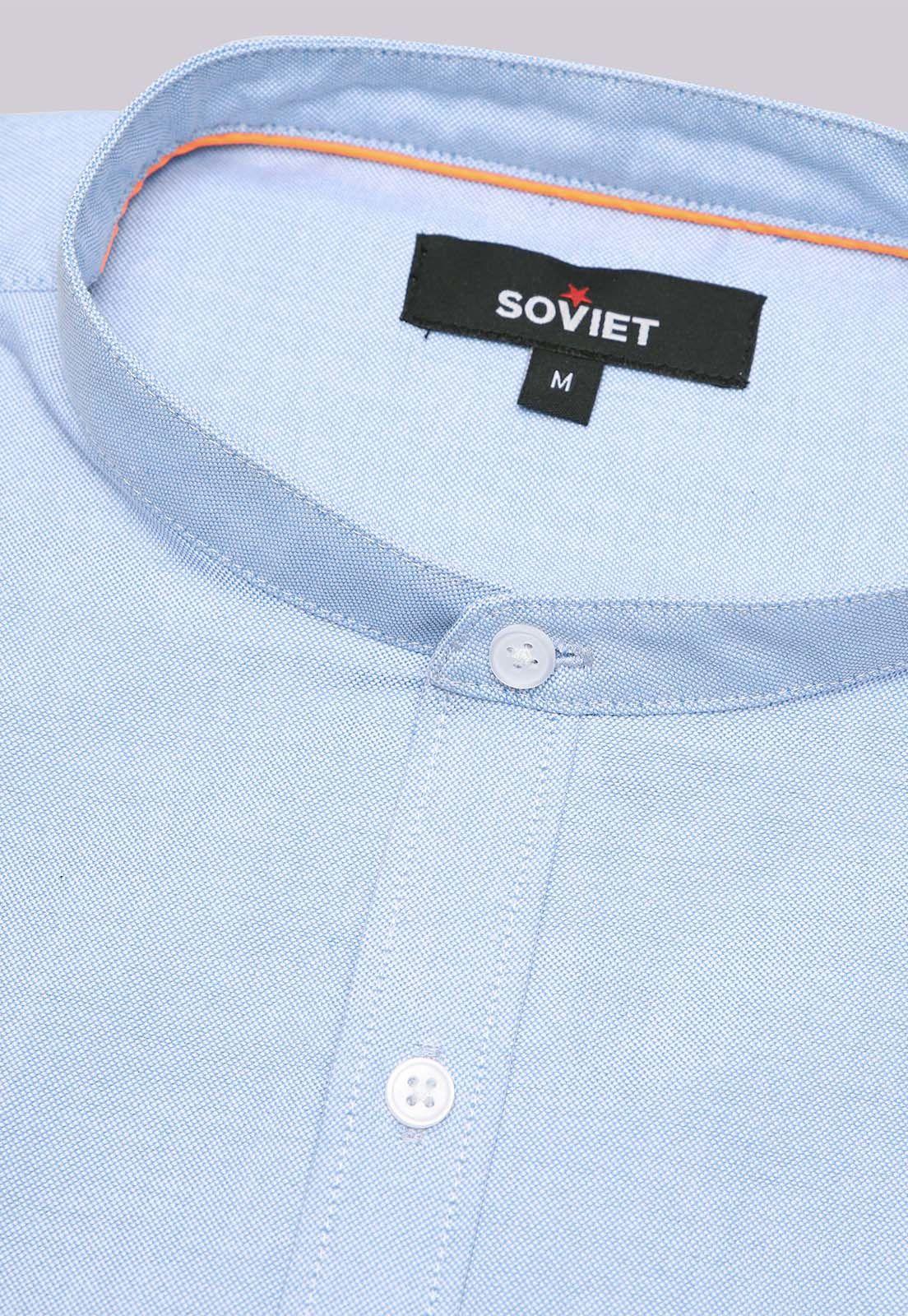 Camisa Cuello Mao Soviet SCVF021CE-4