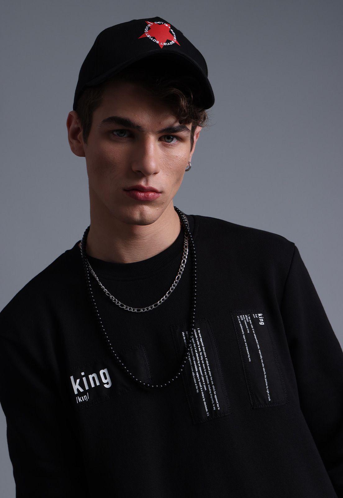 Poleron Cuello Redondo Hombre Soviet SPLH602NE-2