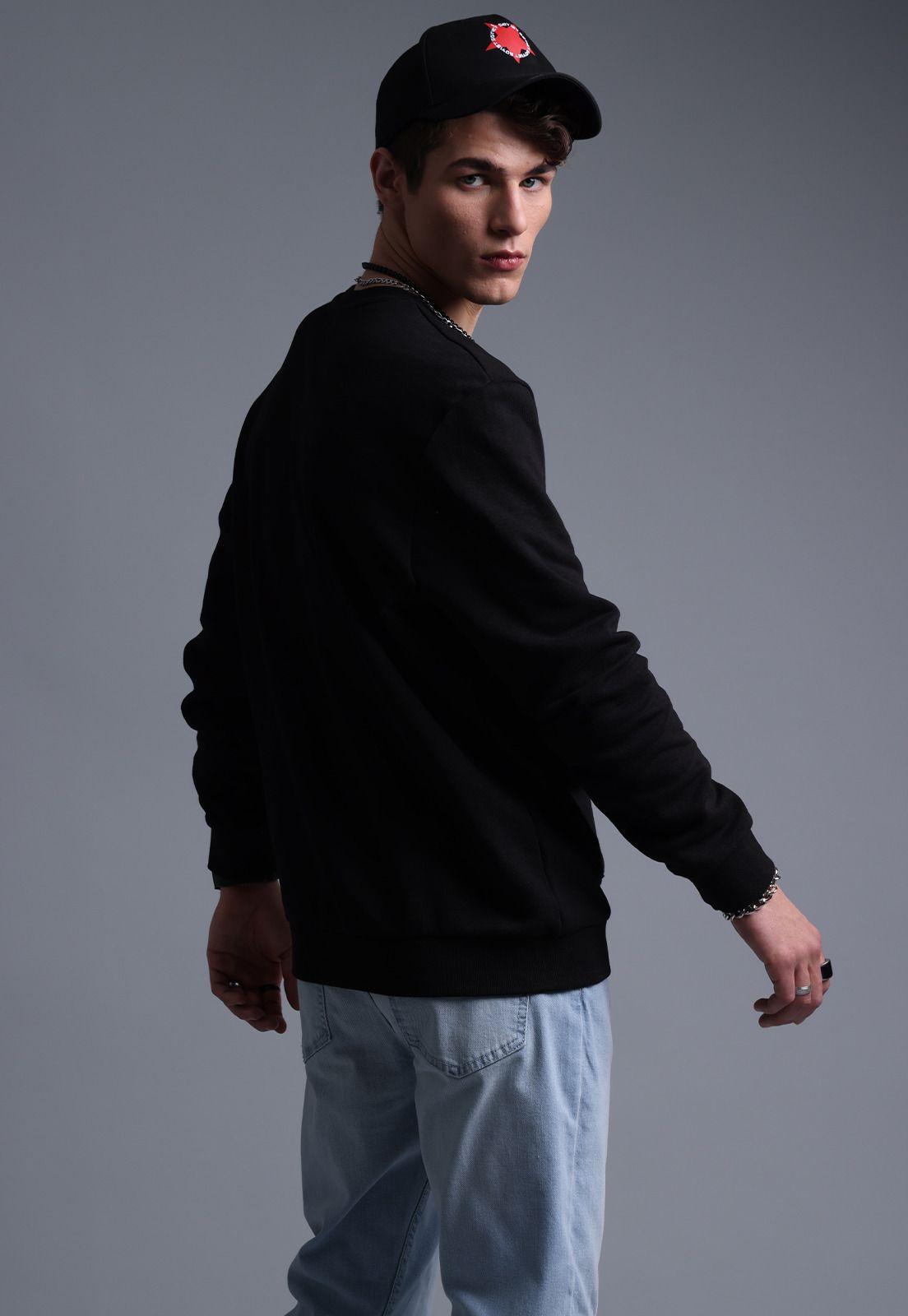 Poleron Cuello Redondo Hombre Soviet SPLH602NE-4