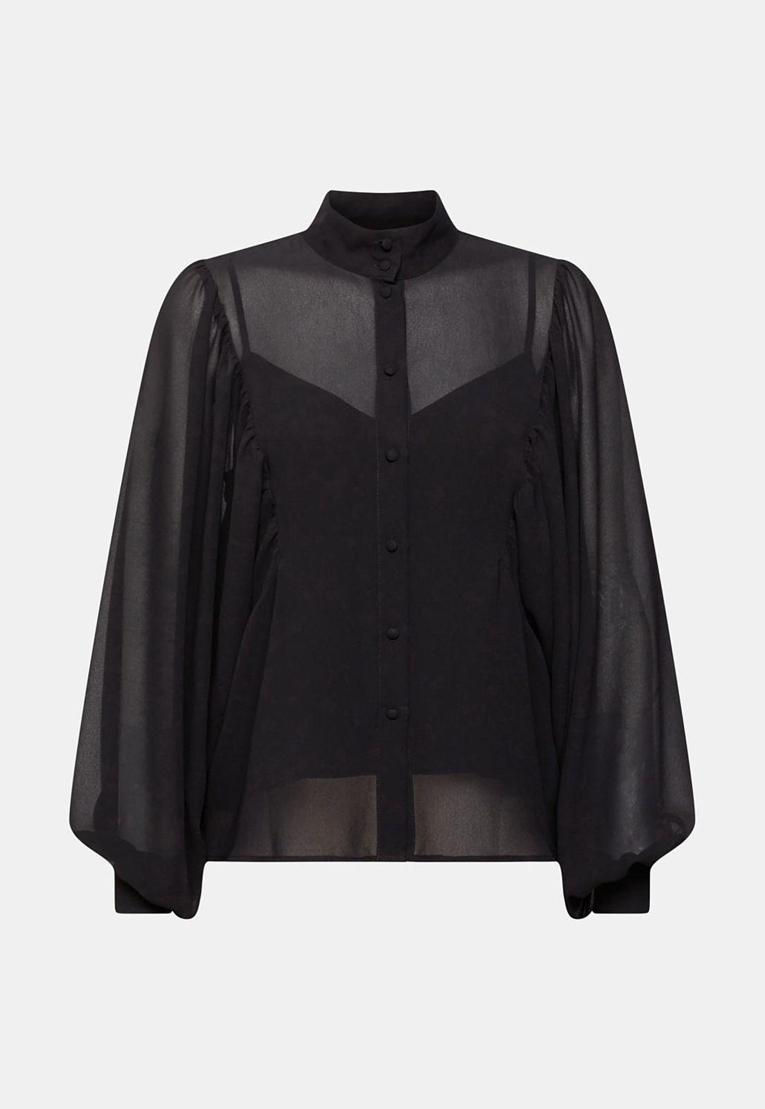 Blusa Amplia De Gasa Mujer Esprit-3