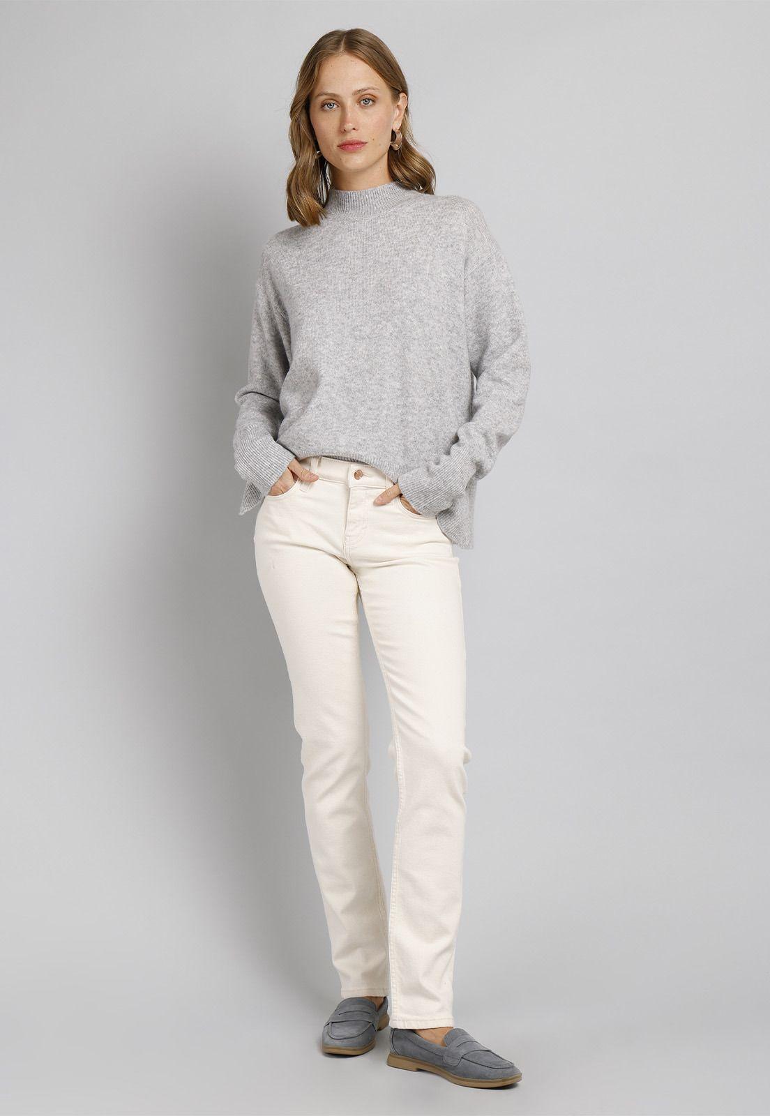 Sweater de Lana Cuello Ciscne Mujer Esprit 104EE1I343-3